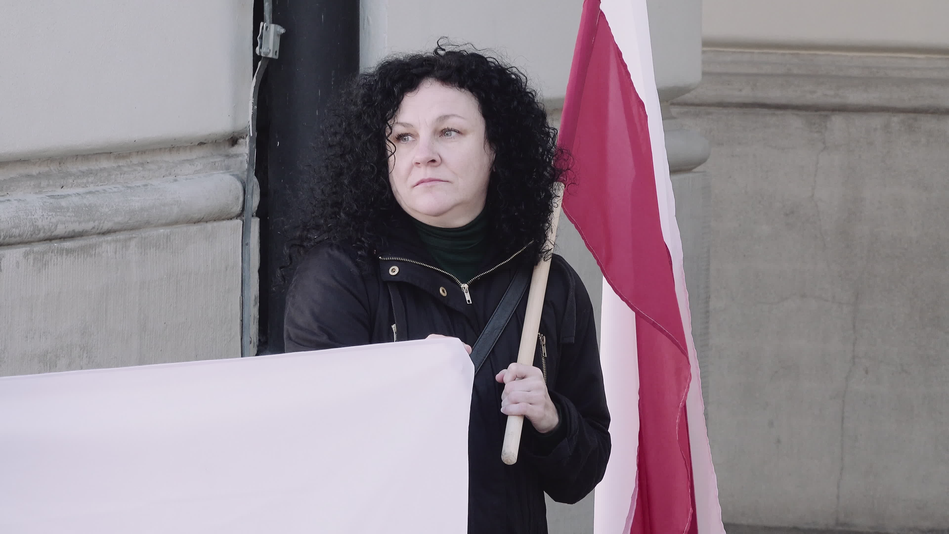 Poles rally in solidarity with Ukrainians in Warsaw