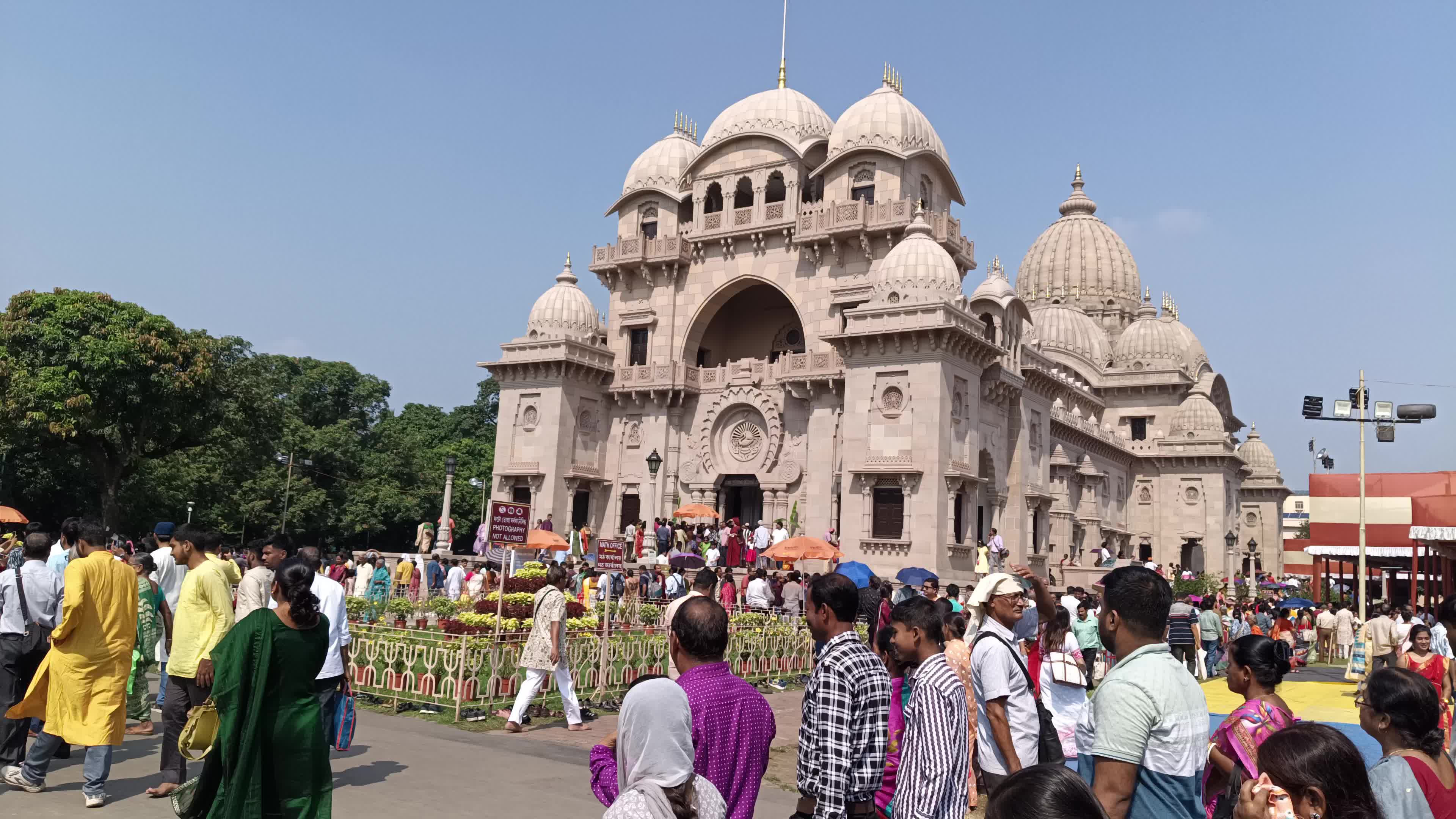 'Kumari Kanya' Pujan at Belur Math on Maha Ashtami