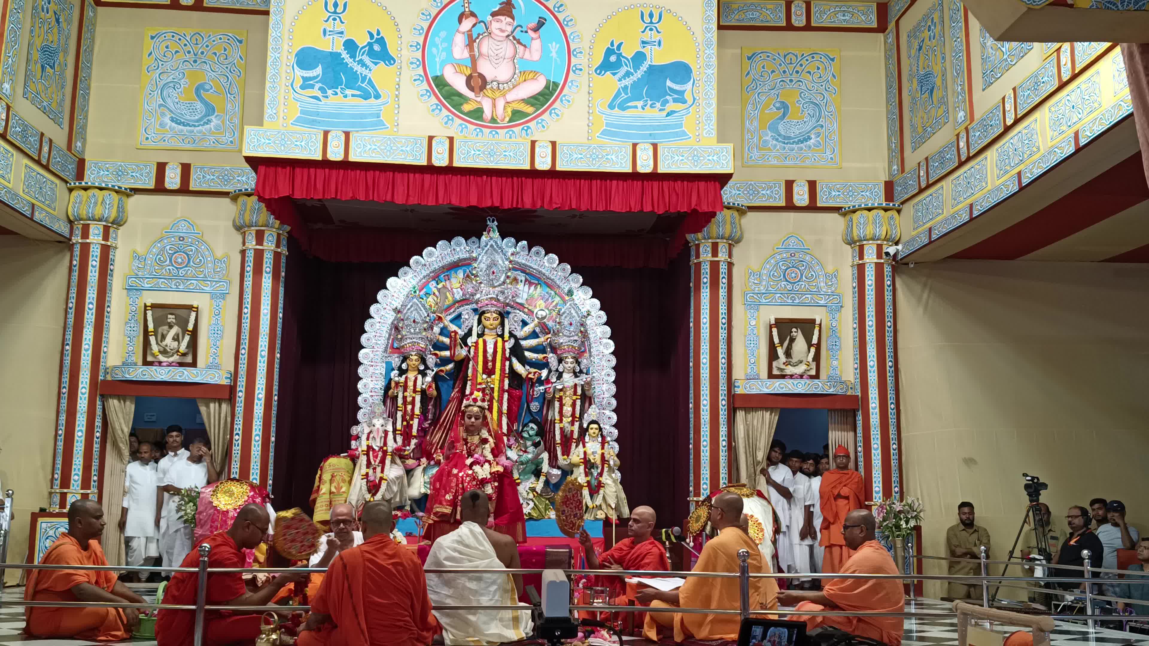 'Kumari Kanya' Pujan at Belur Math on Maha Ashtami