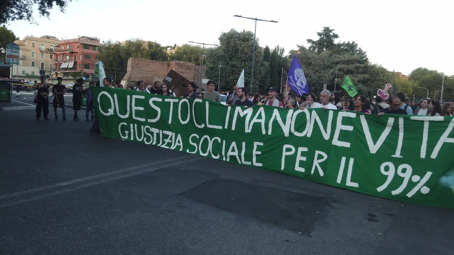 Fridays for Future demonstration in Rome