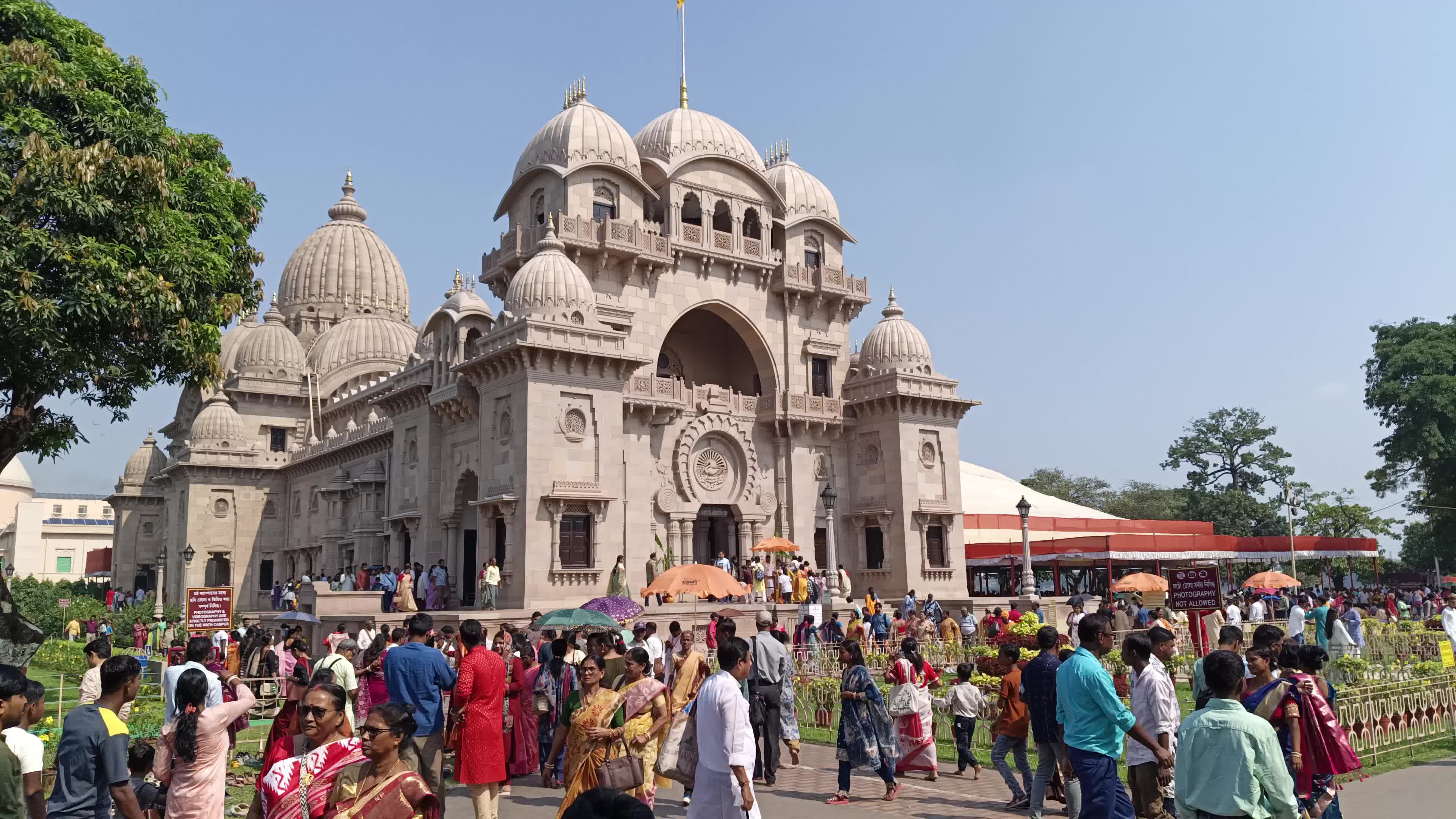 'Kumari Kanya' Pujan at Belur Math on Maha Ashtami