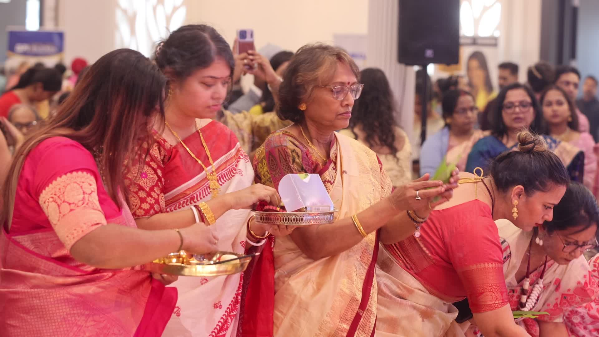 Bengali Hindus celebrate Durga Puja