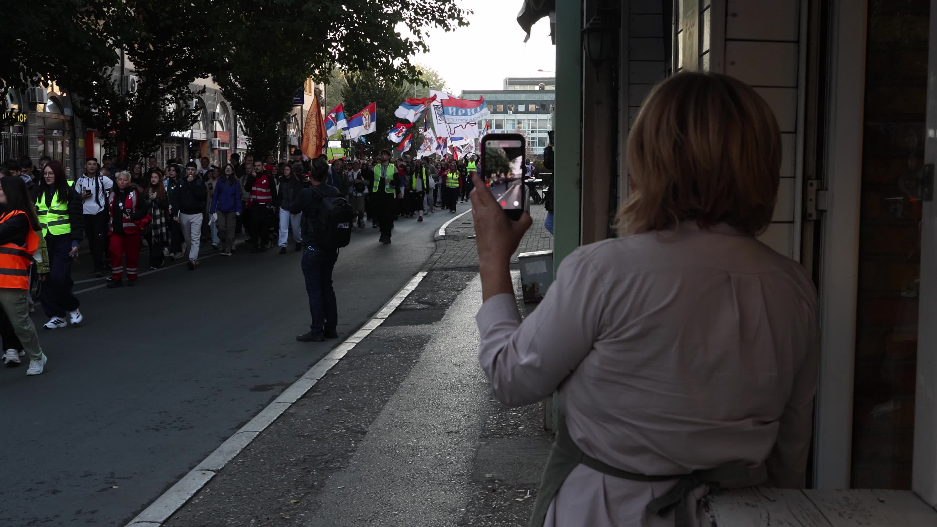 Novi Sad Students Set Off for Belgrade Rally
