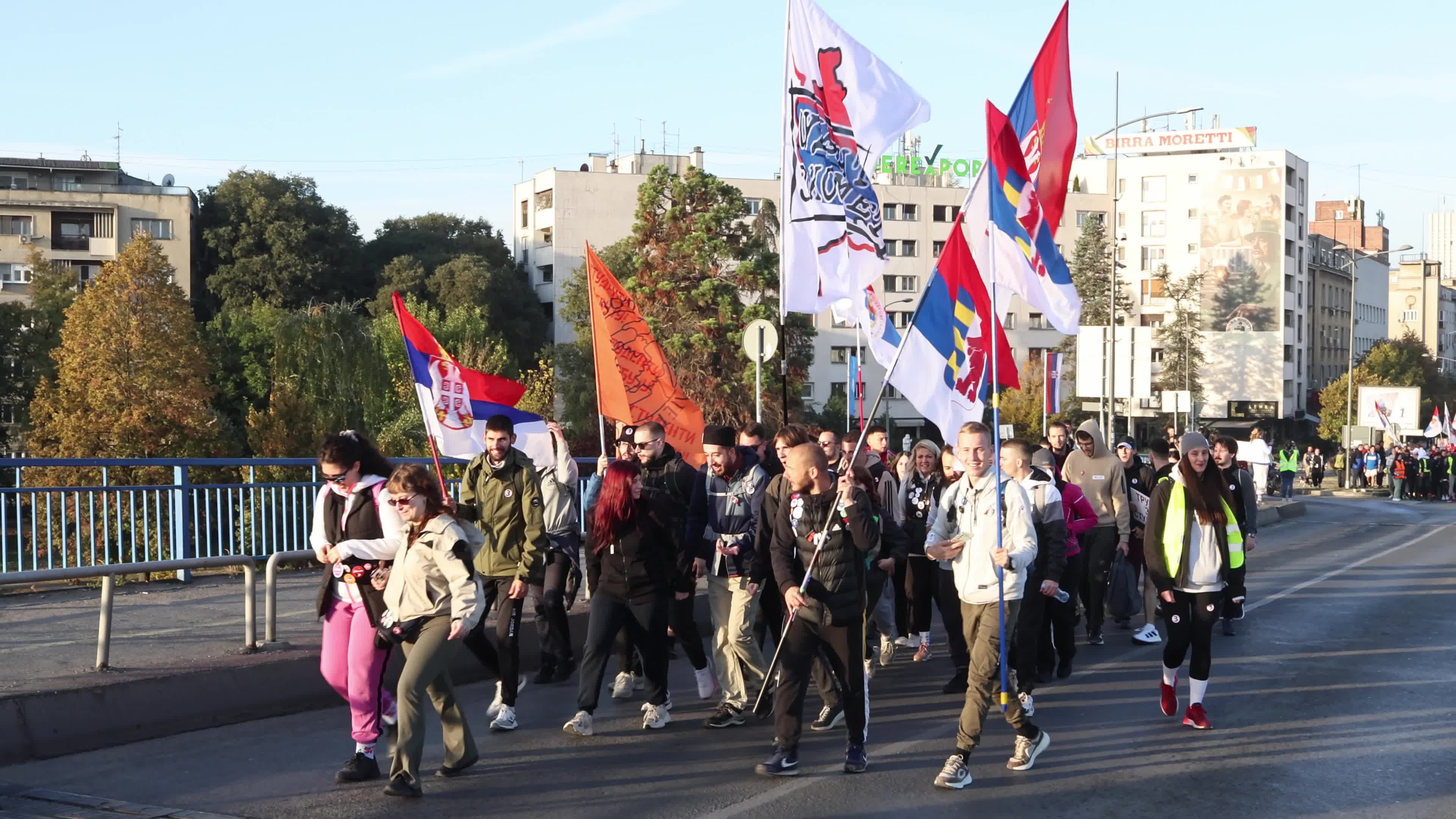 Novi Sad Students Set Off for Belgrade Rally