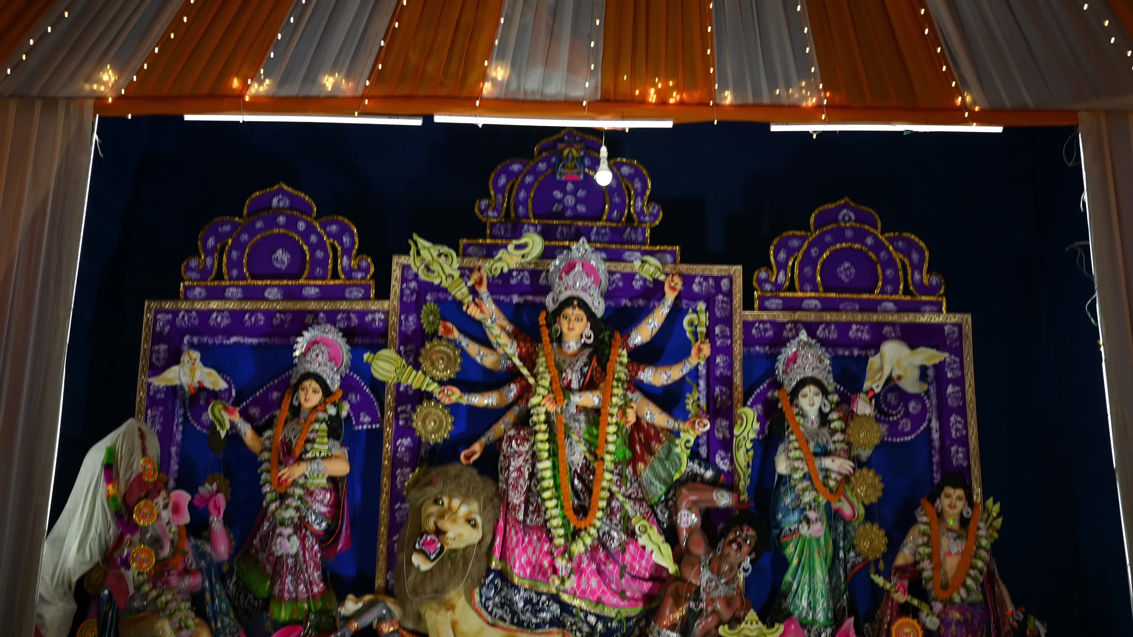 Countryside Durga Puja
