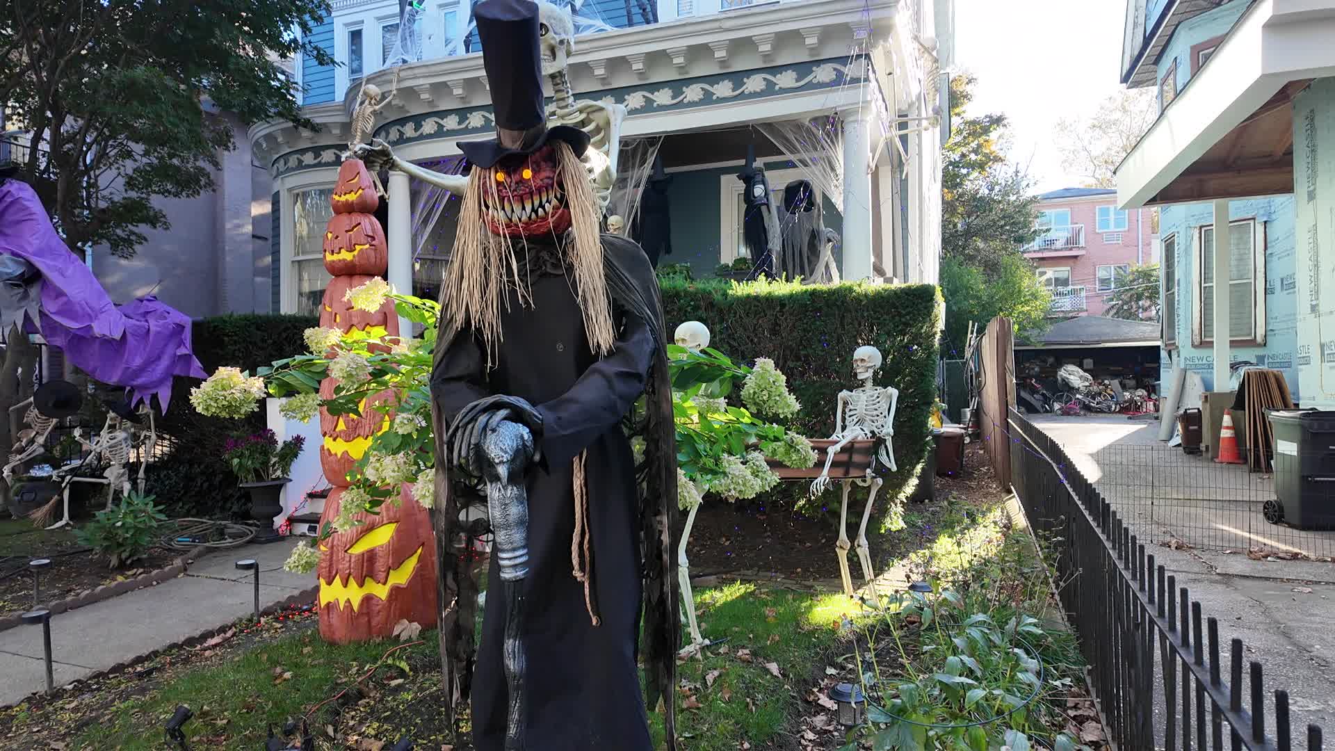 New York City Halloween Houses