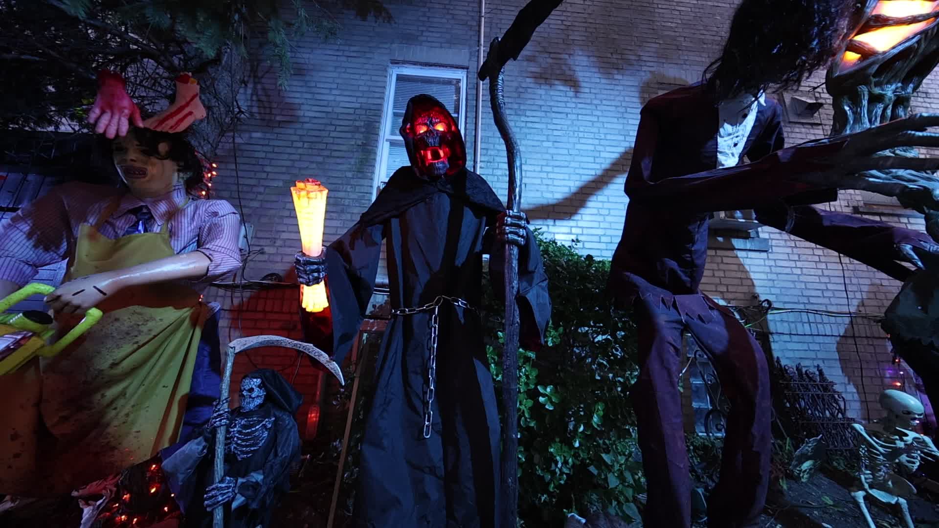New York City Halloween Houses