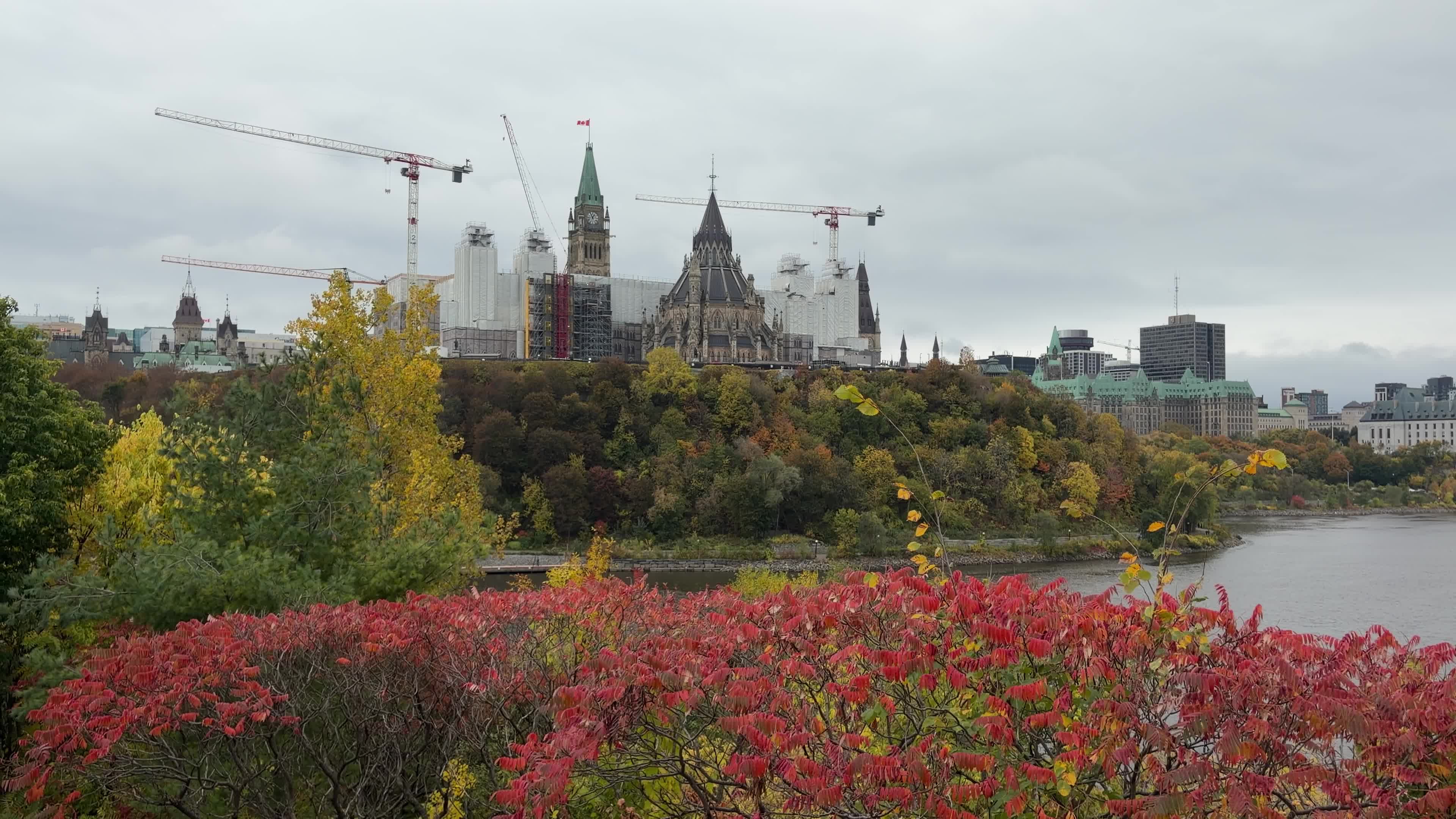 Parliament Hill in Ottawa, Canada