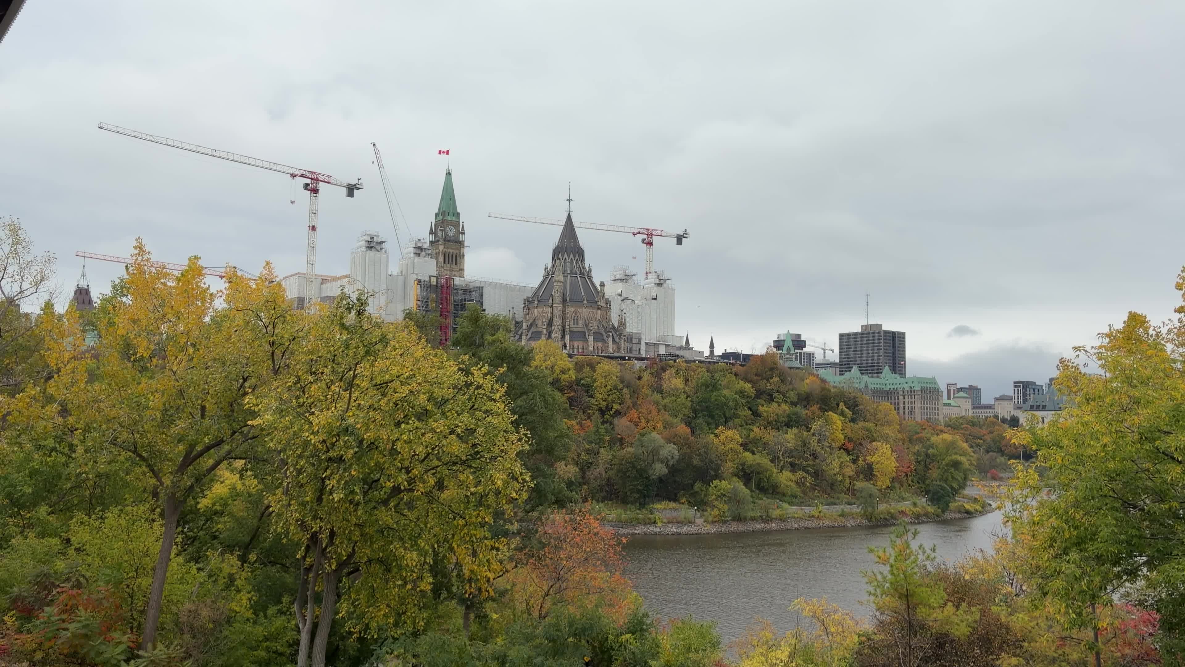Parliament Hill in Ottawa, Canada