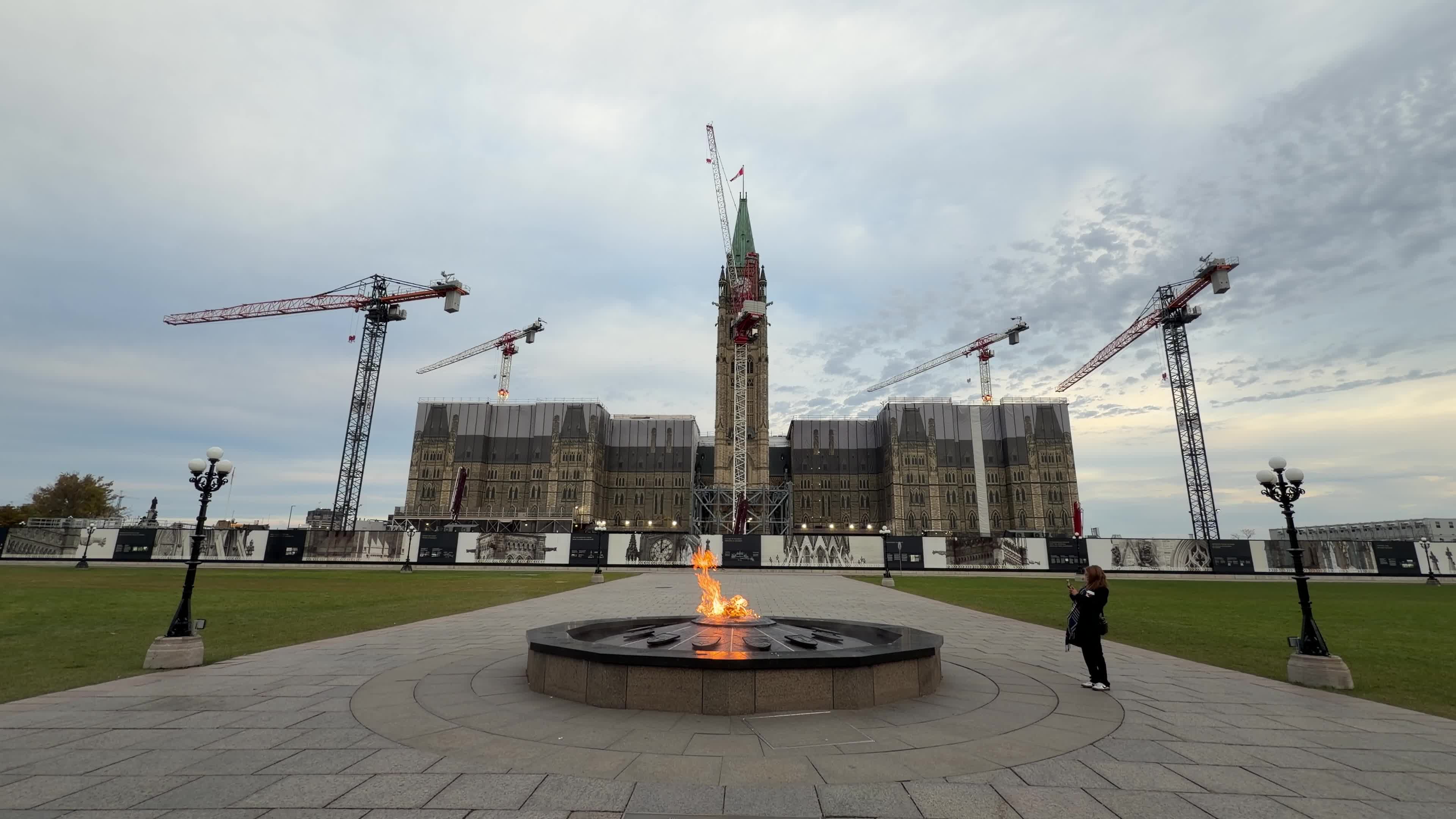 Parliament Hill in Ottawa, Canada
