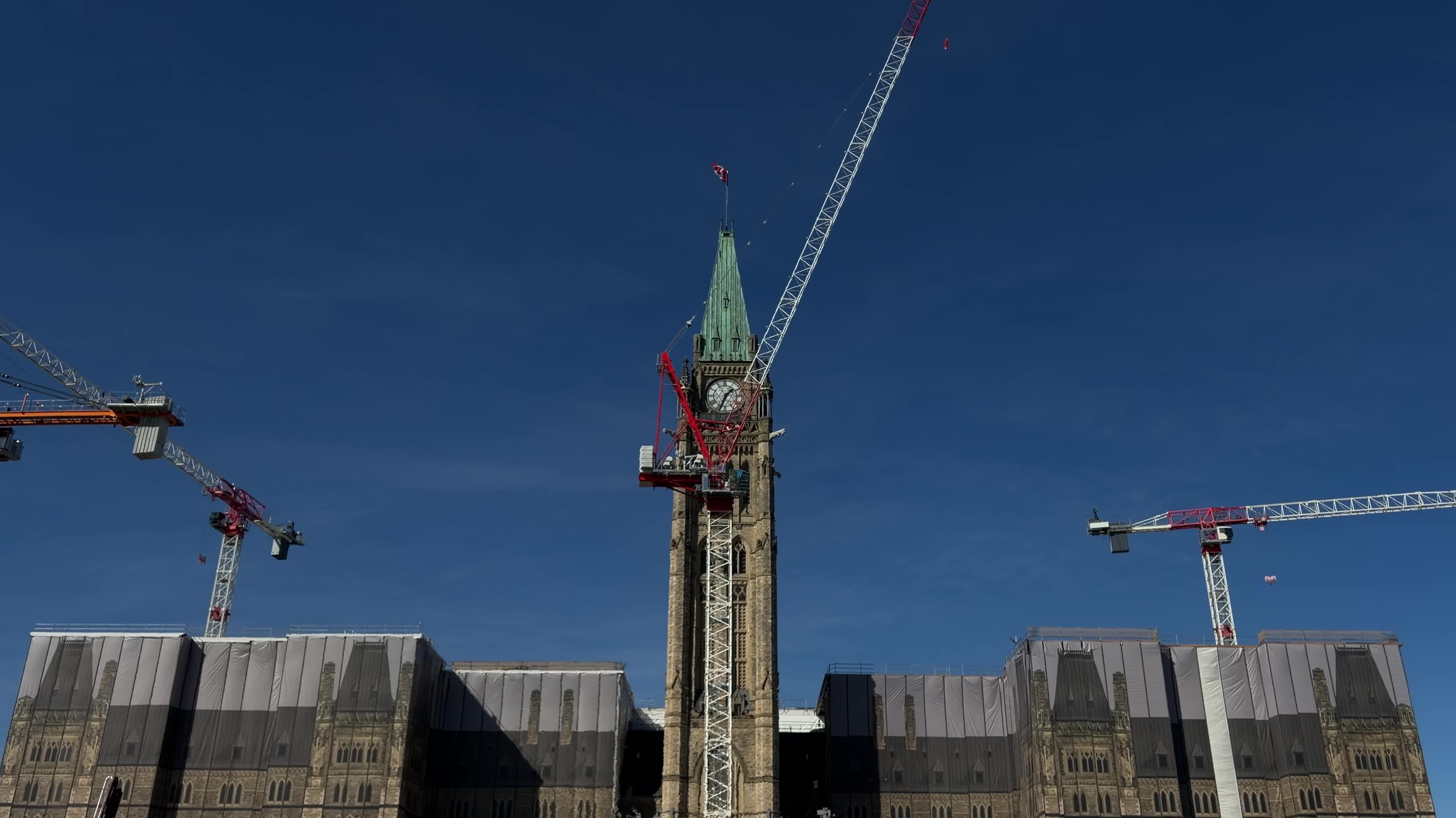 Parliament Hill in Ottawa, Canada