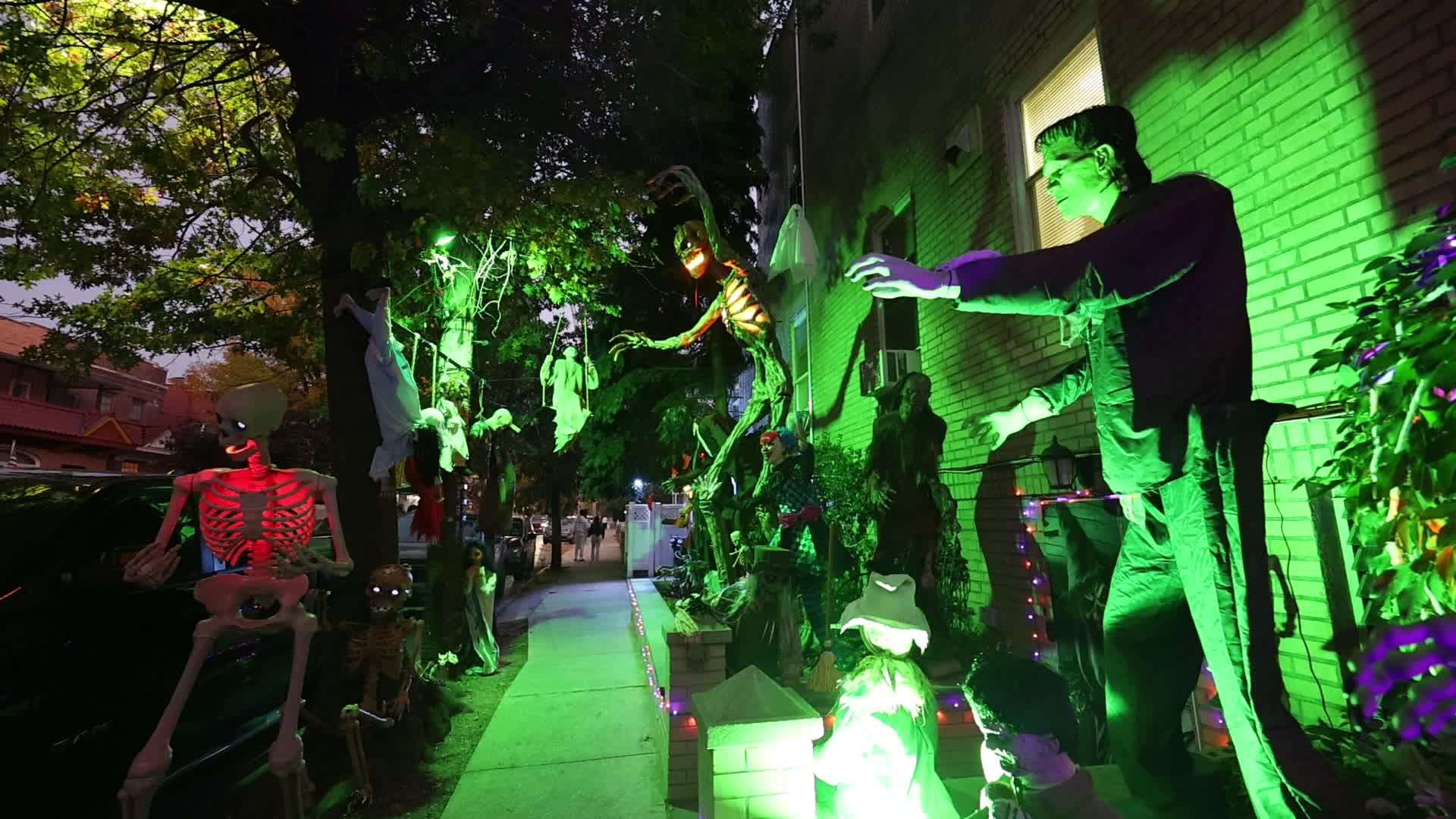 Brooklyn Halloween Houses
