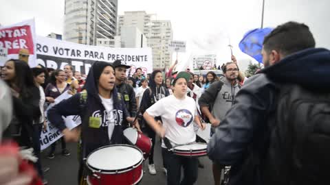 Austerity Protest In Sao Paulo