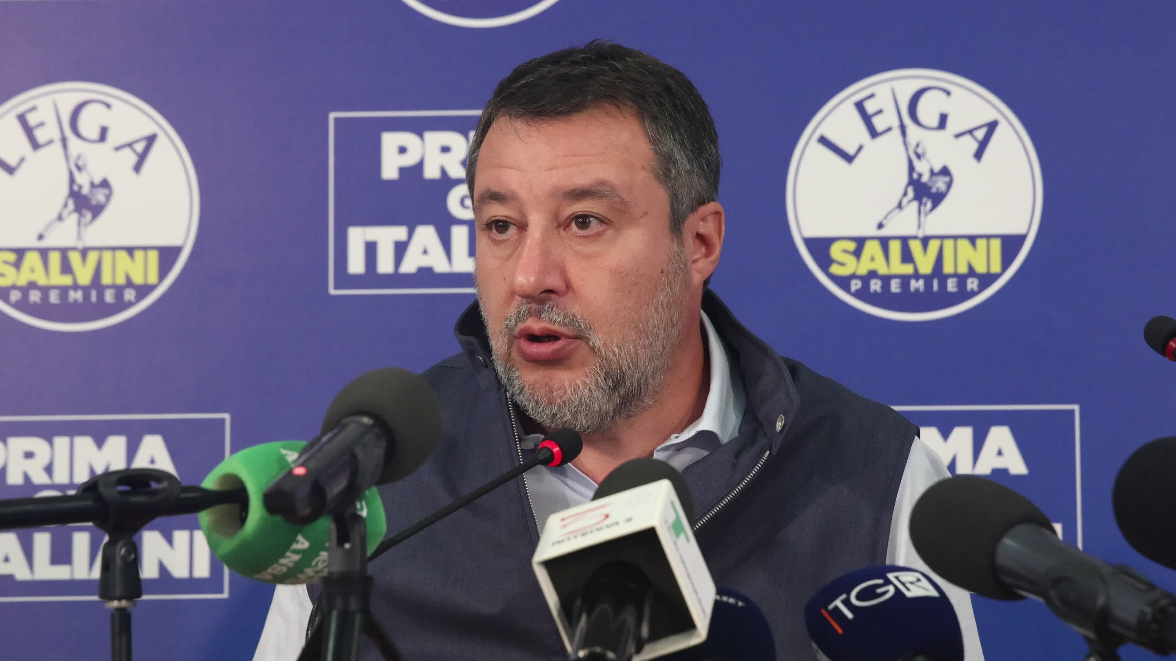 The Lega press conference to present the new bill on citizenship and the anti-Maranza provision