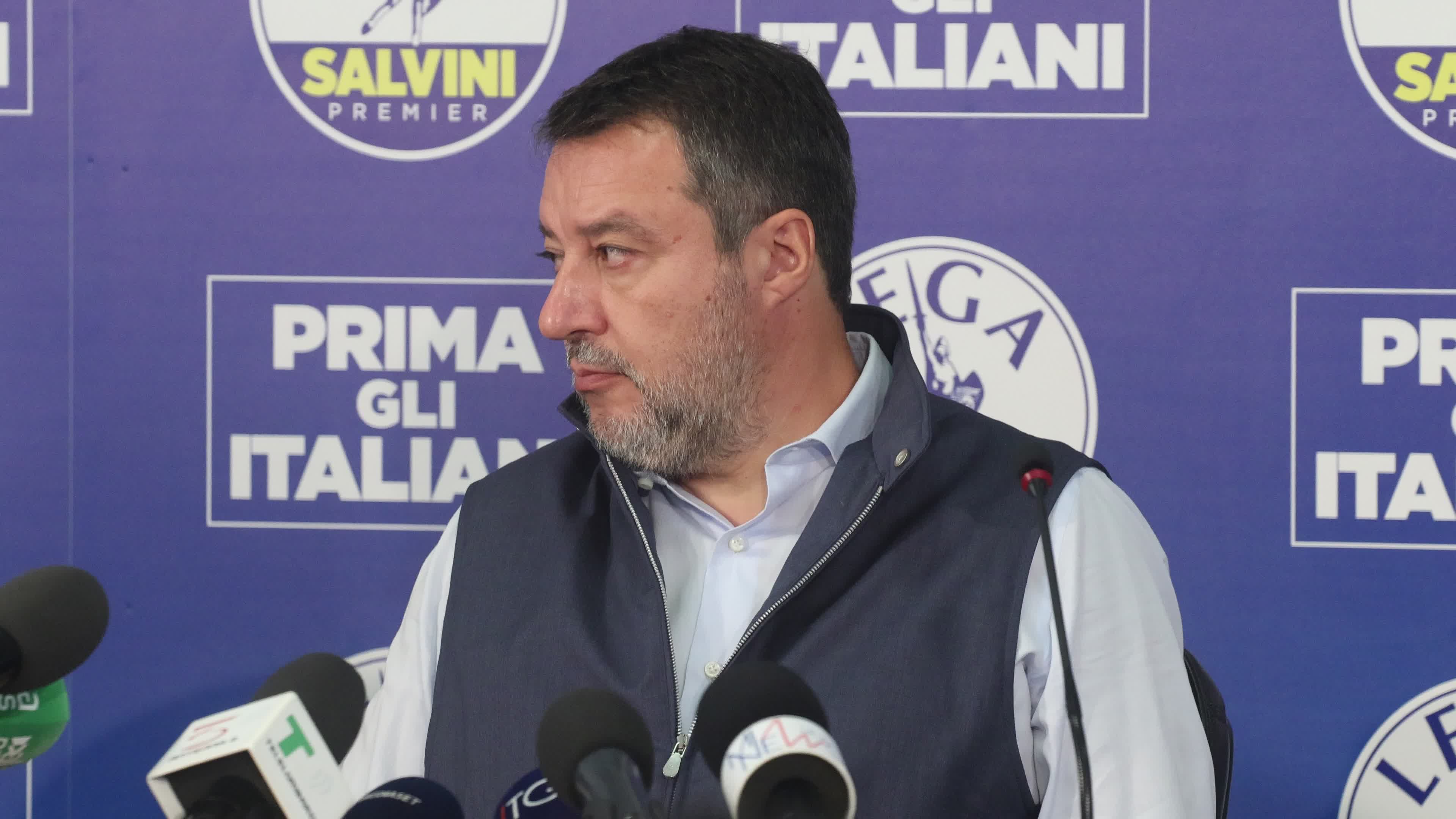 The Lega press conference to present the new bill on citizenship and the anti-Maranza provision