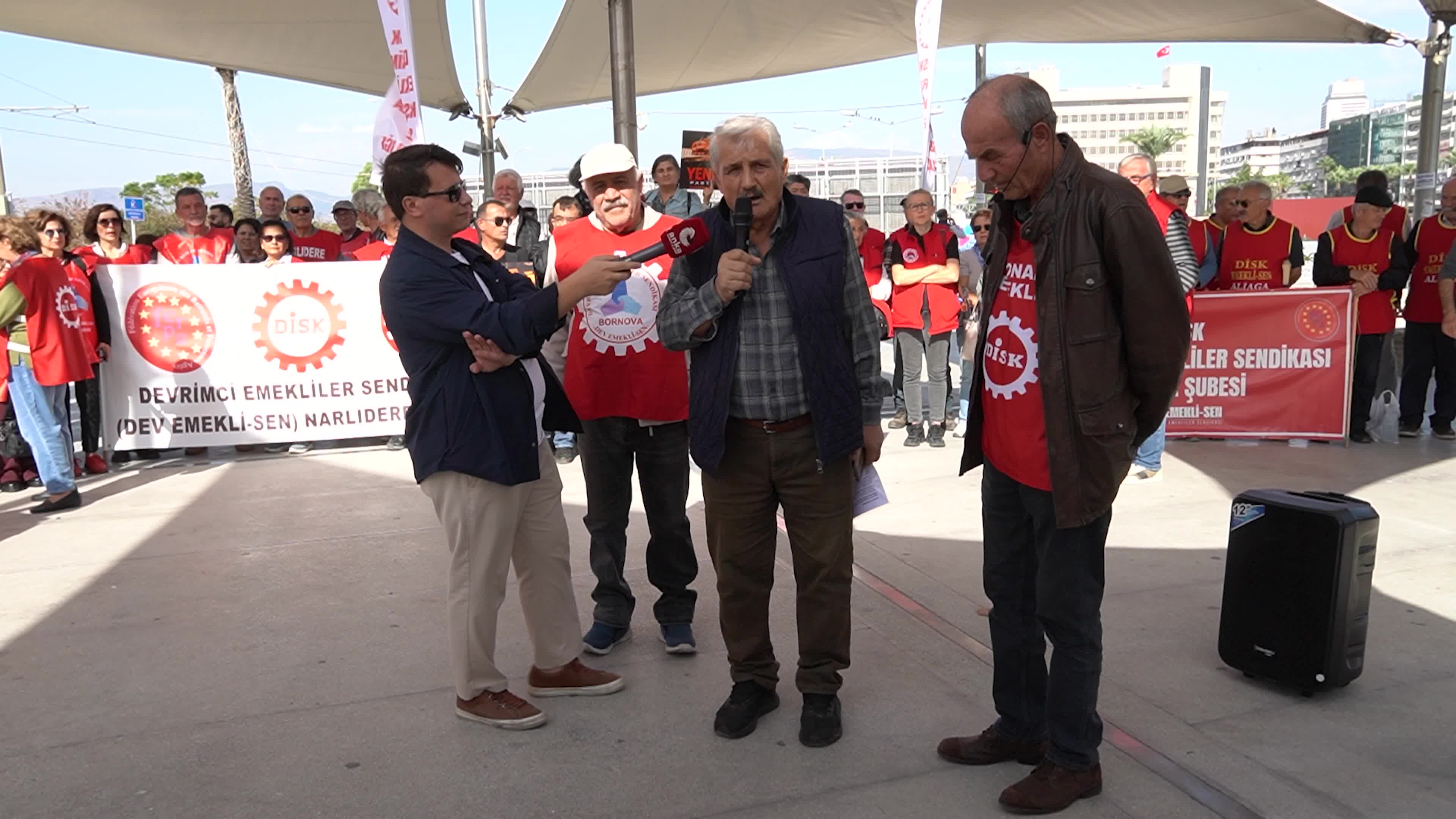 DISK Dev Emekli-Sen Protests Appointment of Trustee to Halk TV