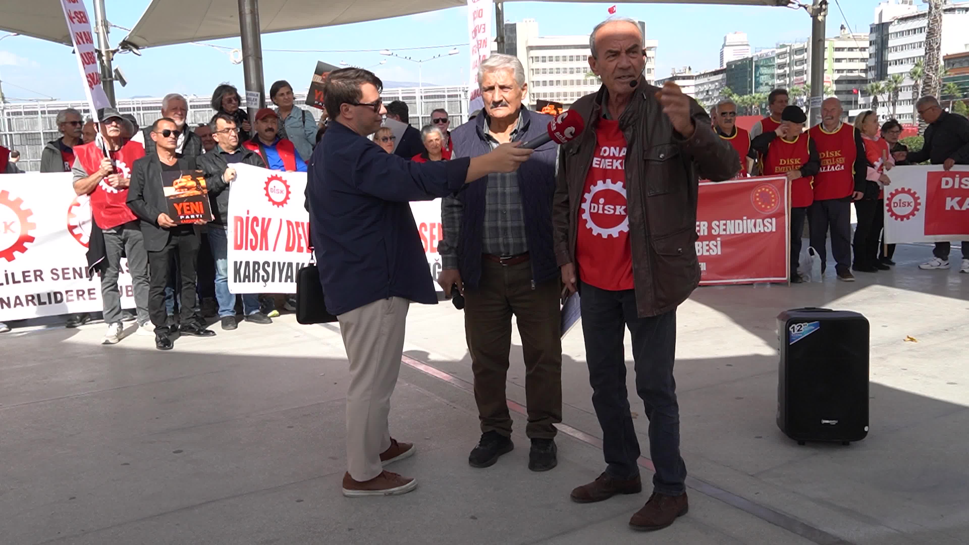 DISK Dev Emekli-Sen Protests Appointment of Trustee to Halk TV