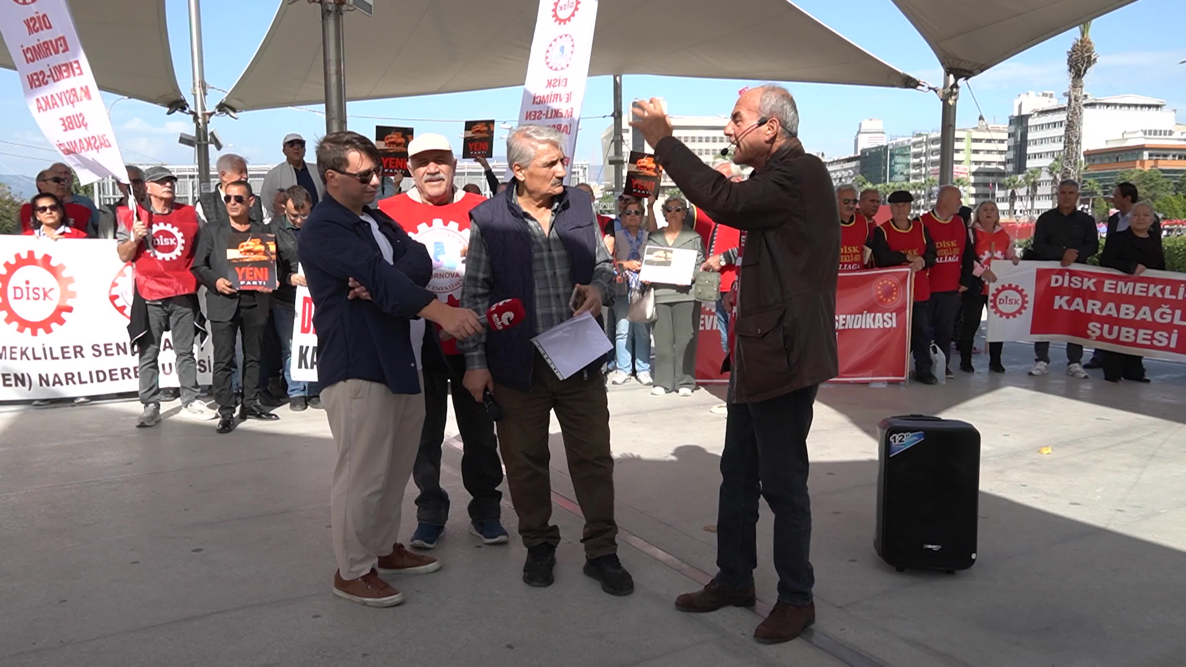 DISK Dev Emekli-Sen Protests Appointment of Trustee to Halk TV