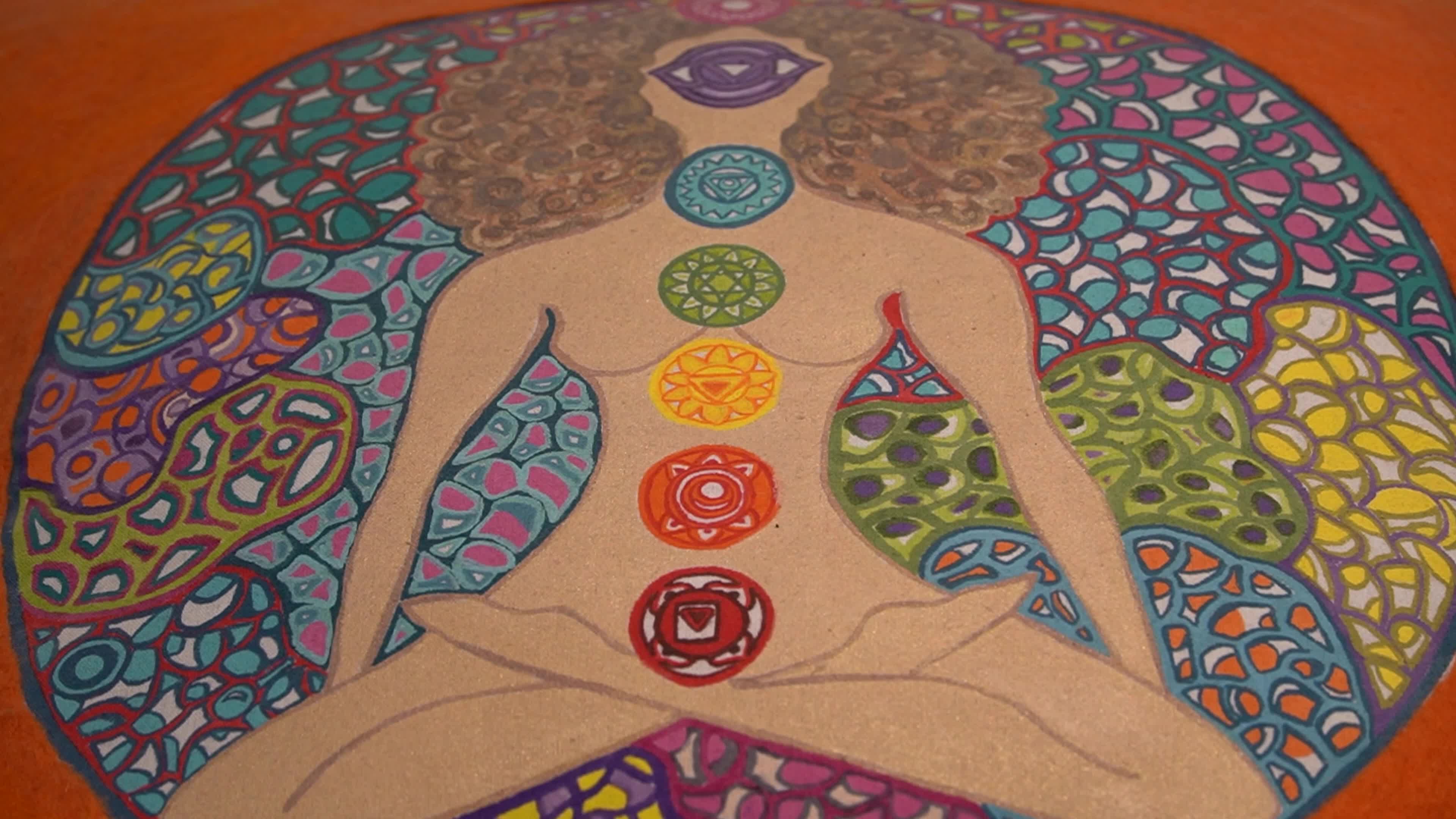 Felt Artist Creating Traditional Handcrafted Textiles in Workshop and Shop