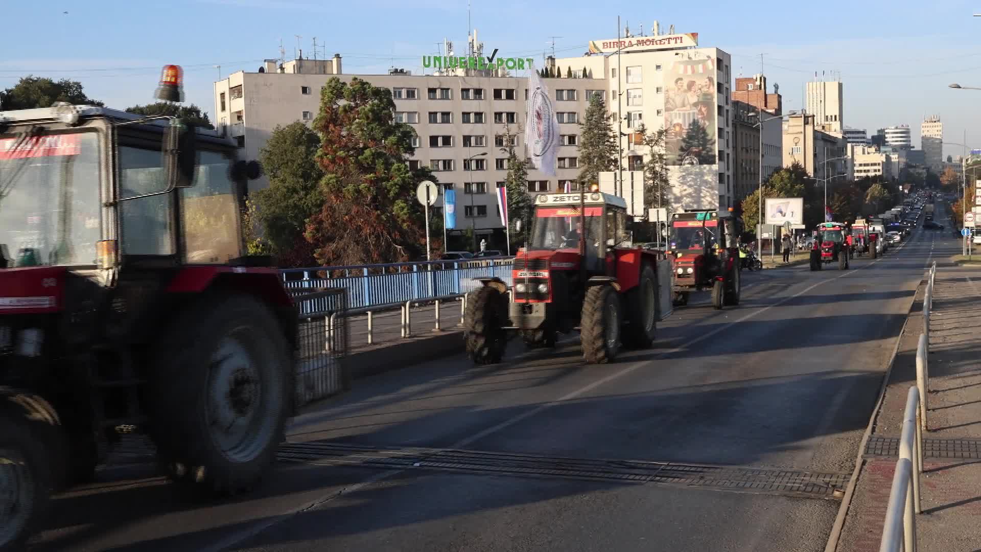 Tractors Follow Students to Belgrade Rally - 10/22/2026