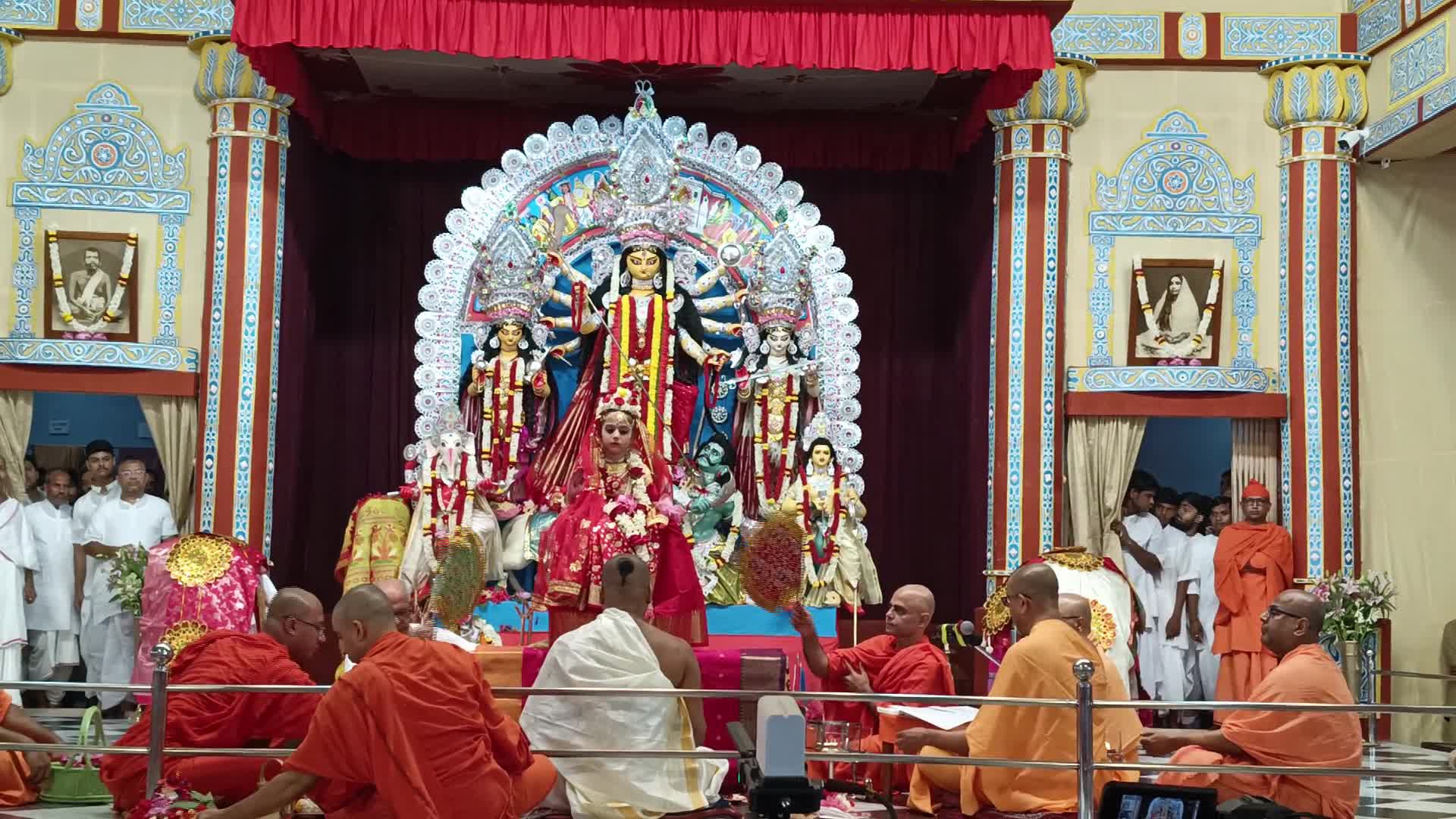 'Kumari Kanya' Pujan at Belur Math on Maha Ashtami - 10/19/2026