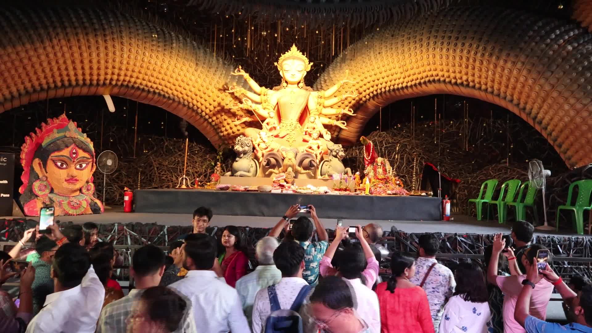 Durga Puja Celebrations In Kolkat,India - 10/19/2026