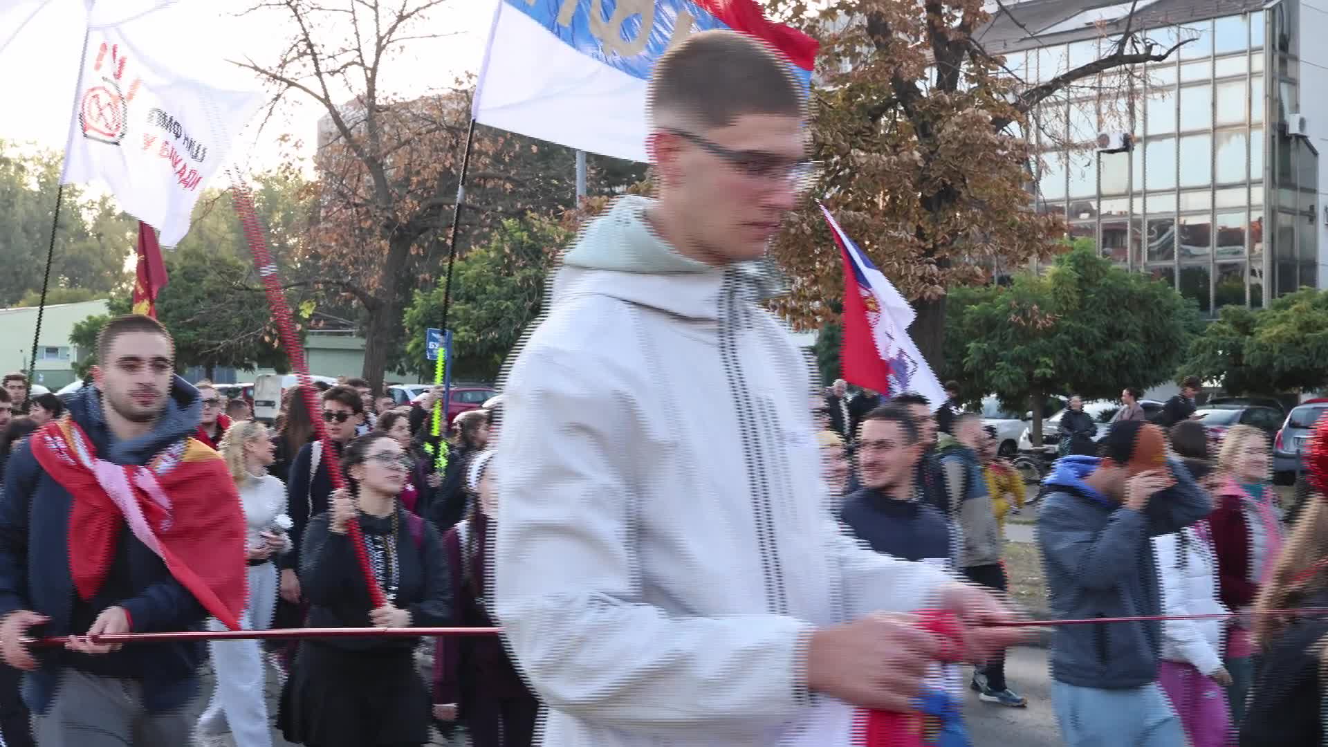 Novi Sad Students Set Off for Belgrade Rally - 10/22/2026