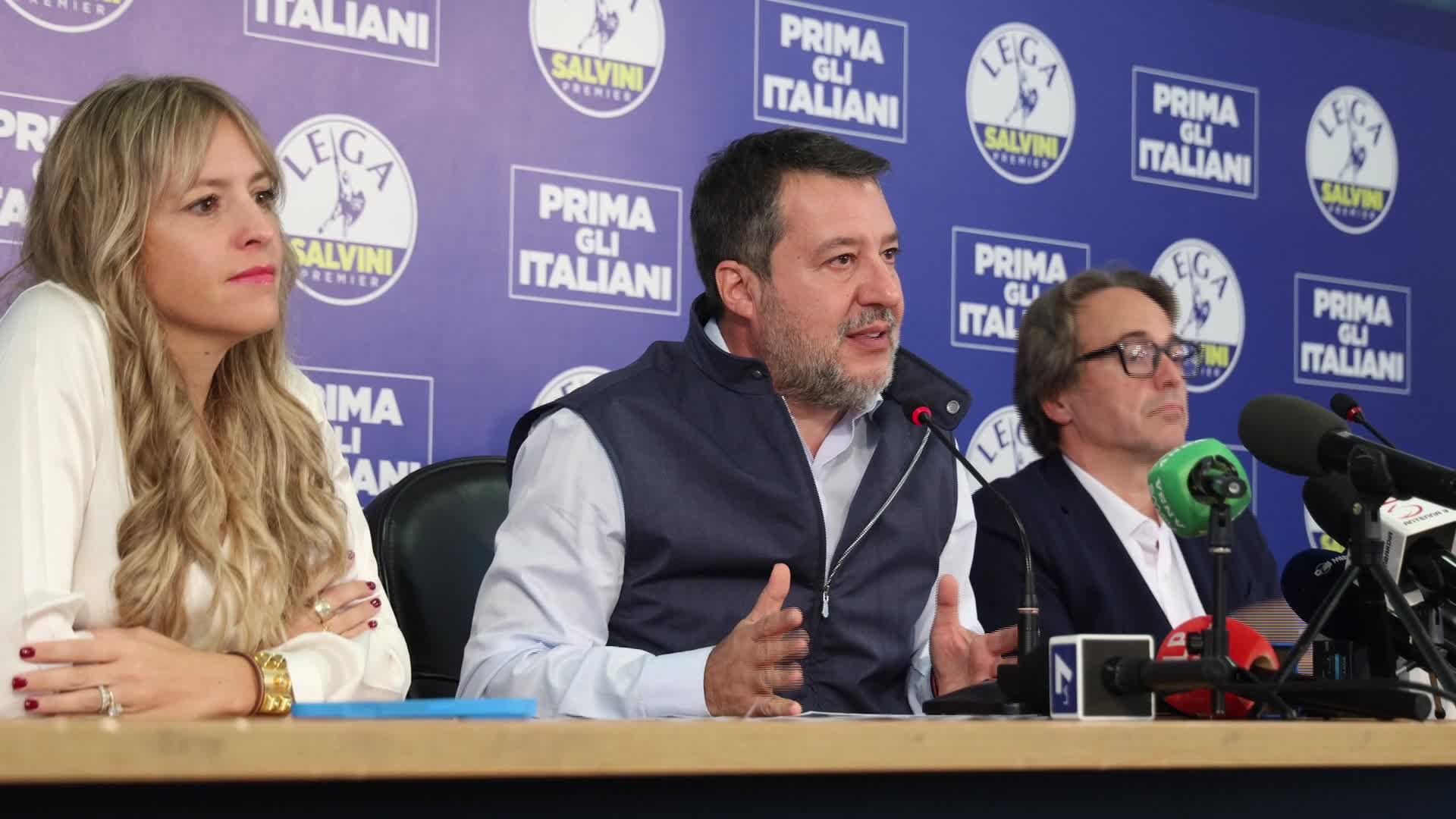 The Lega press conference to present the new bill on citizenship and the anti-Maranza provision - 10/19/2026