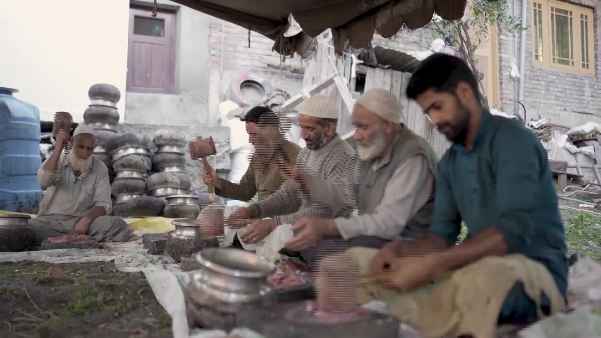 Wazas Prepare Traditional Kashmiri Wazwan in Srinagar. - 10/26/2026