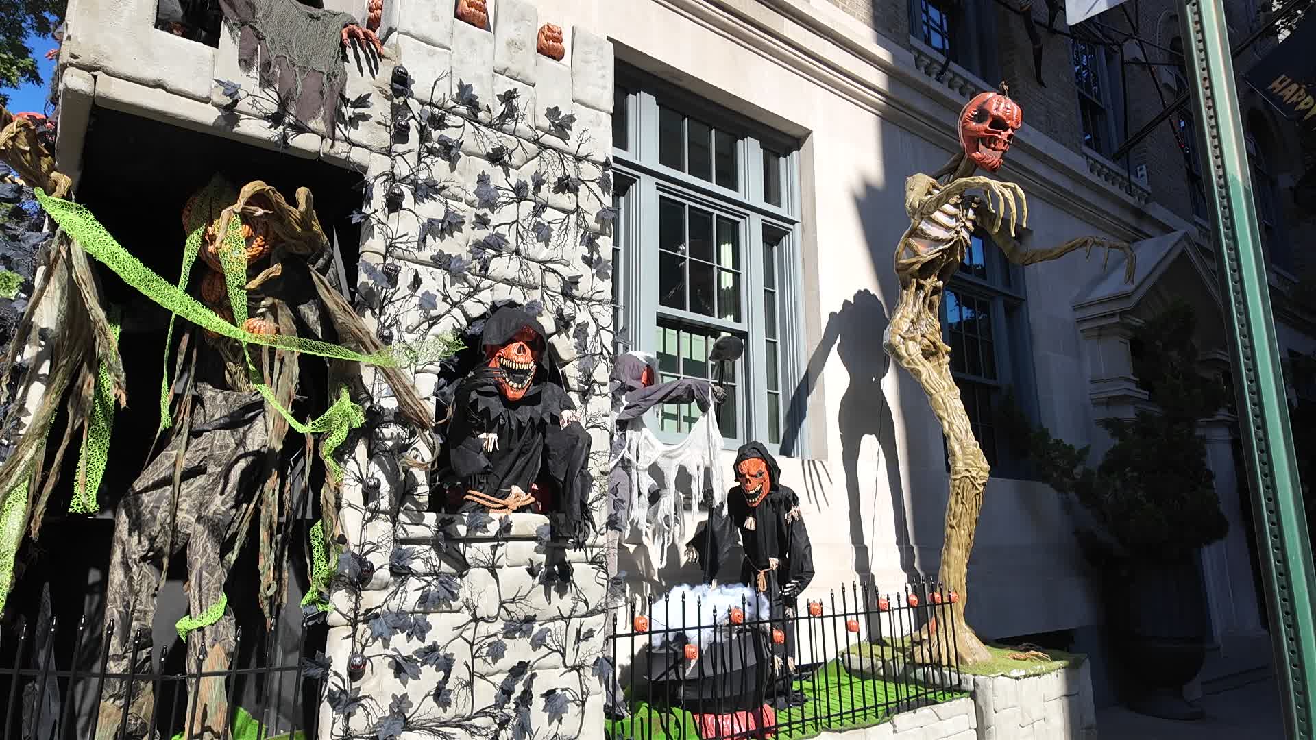 New York City Halloween Houses