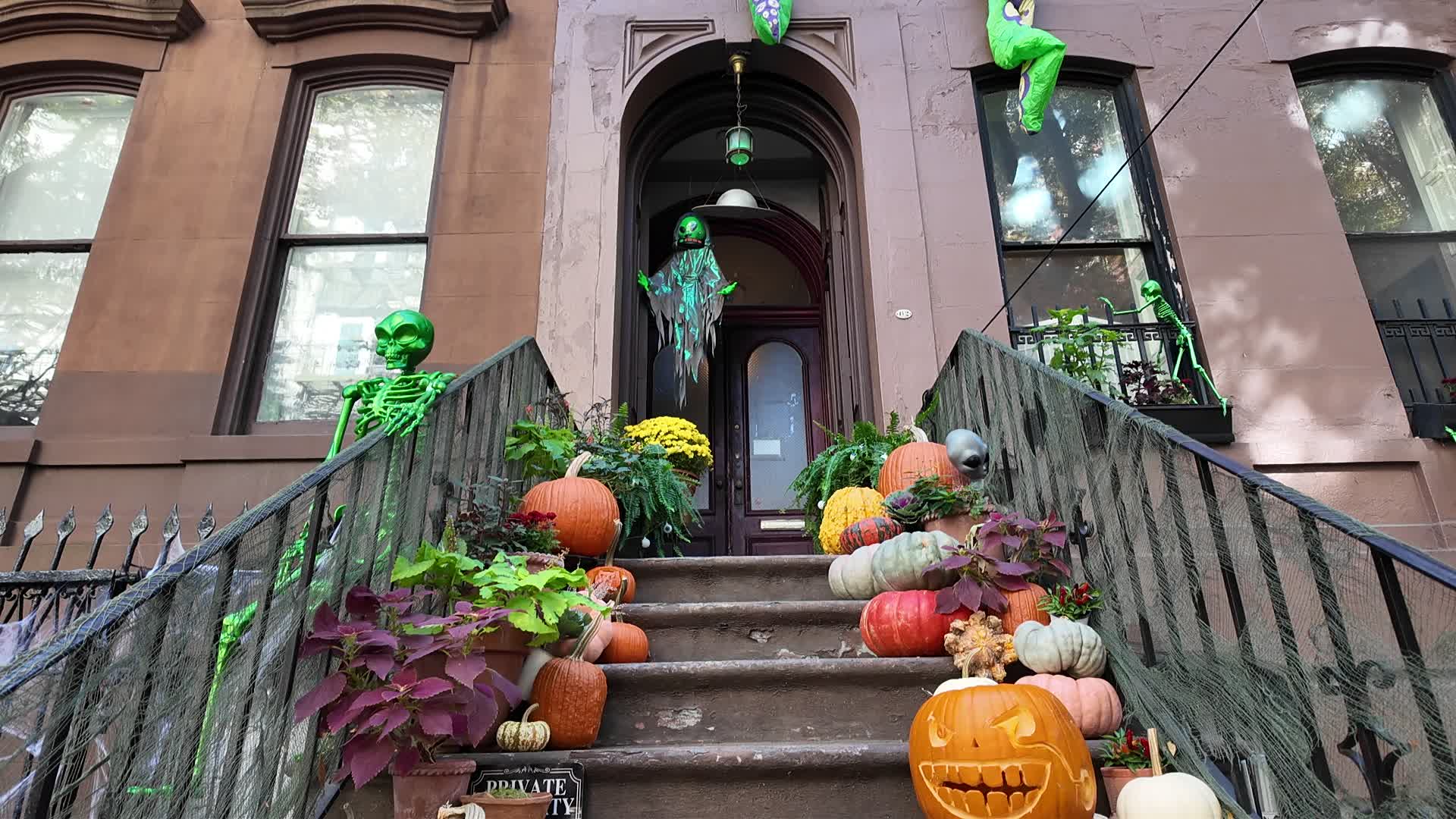 New York City Halloween Houses