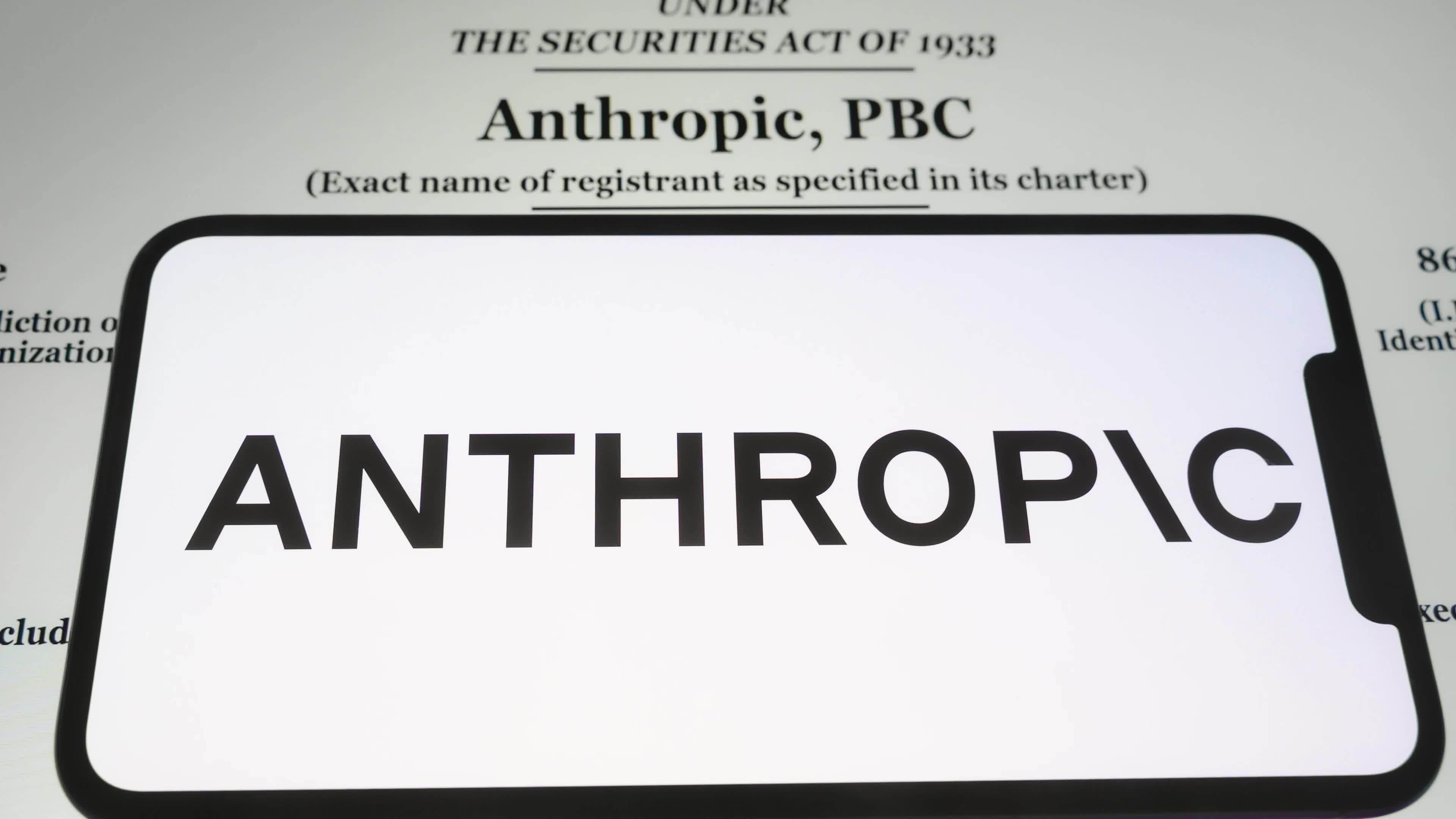 Photo illustrations – Anthropic files its IPO registration statement