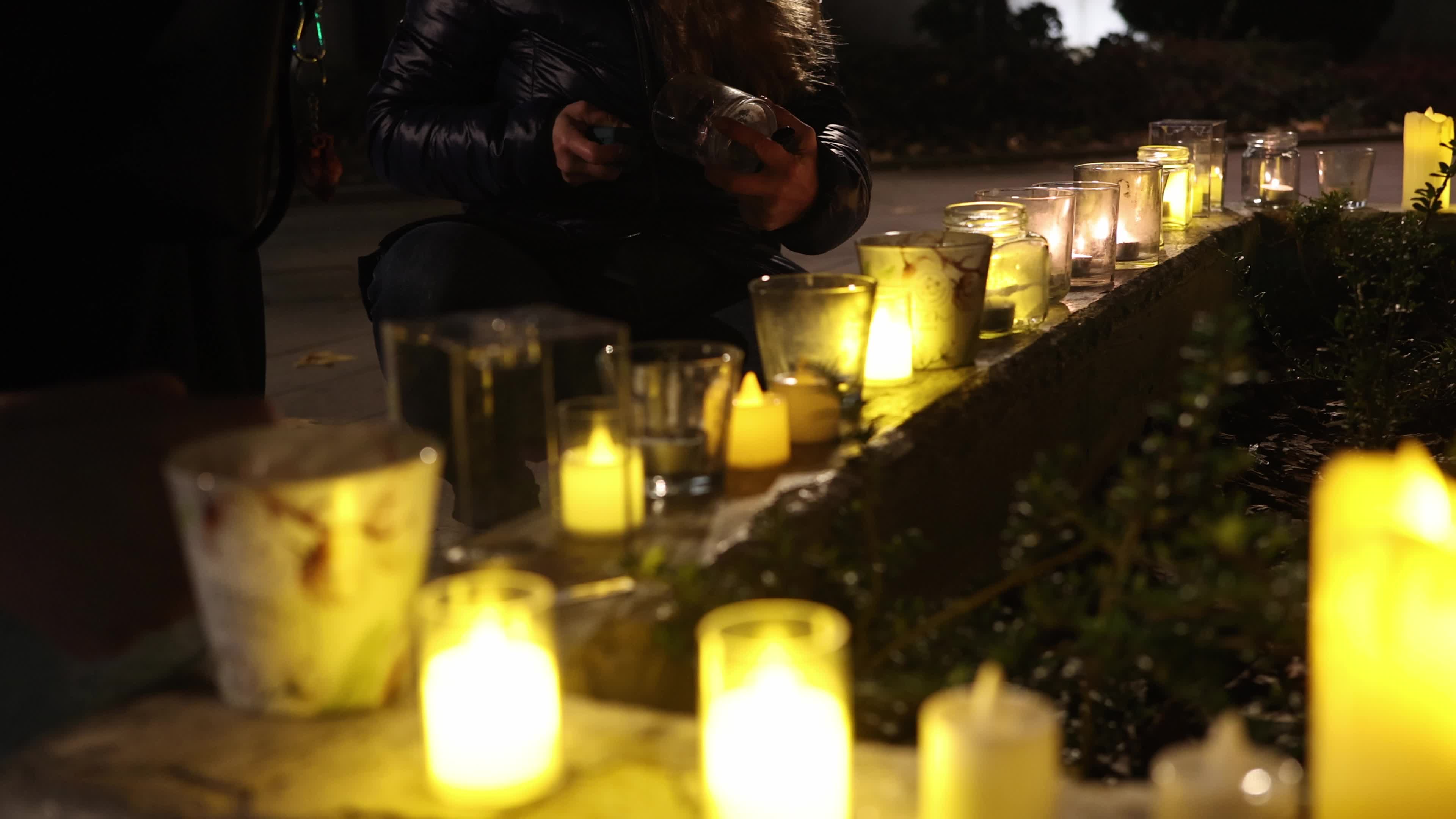 Returning the Names Memorial in Novi Sad, Serbia