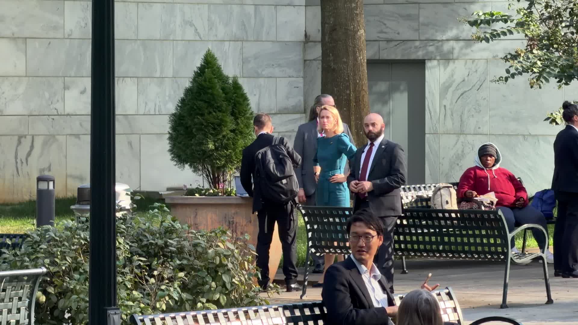 EU Foreign Minister Kaja Kallas in Atlanta G20