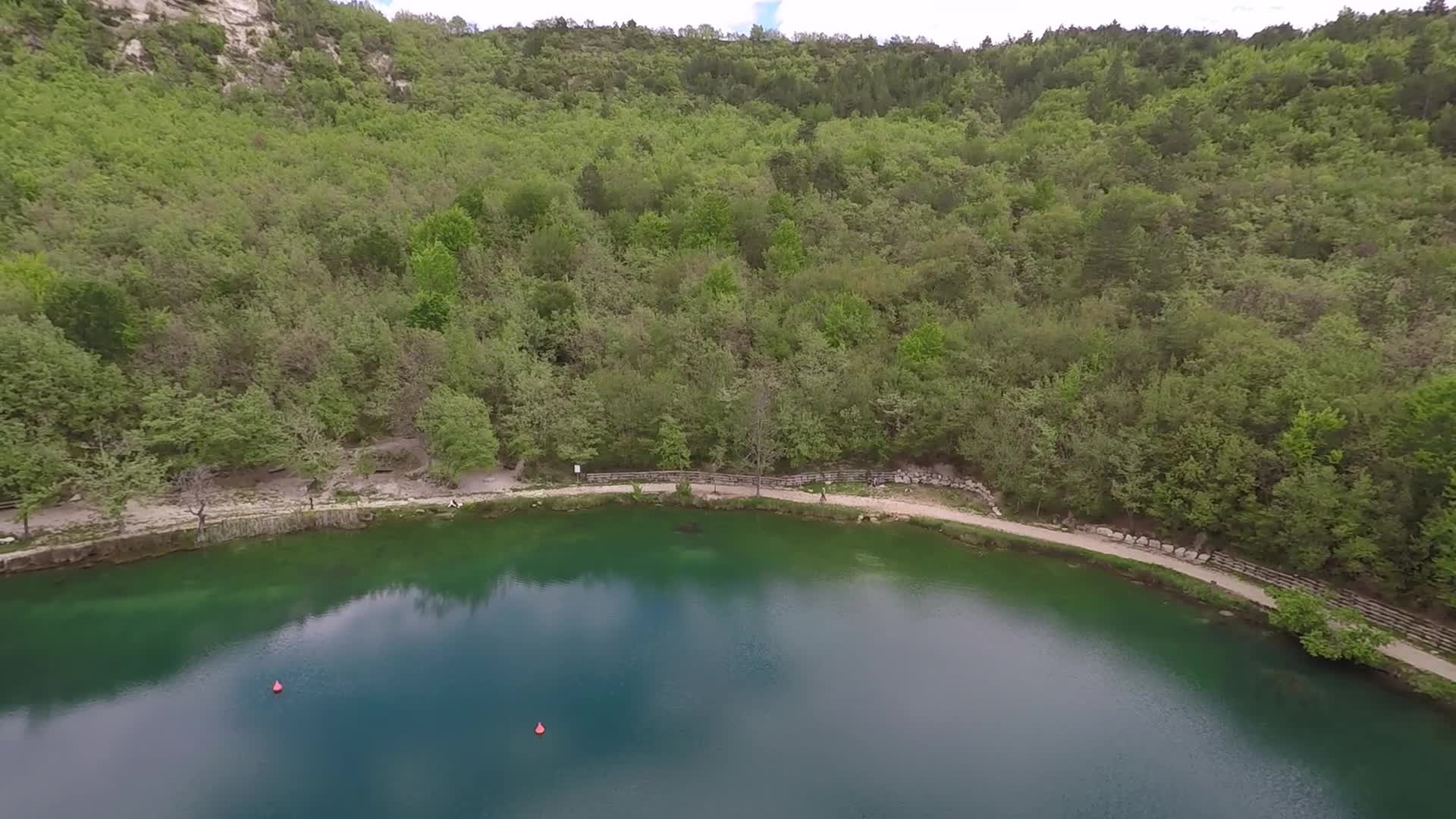 Sinizzo Lake In Abruzzo