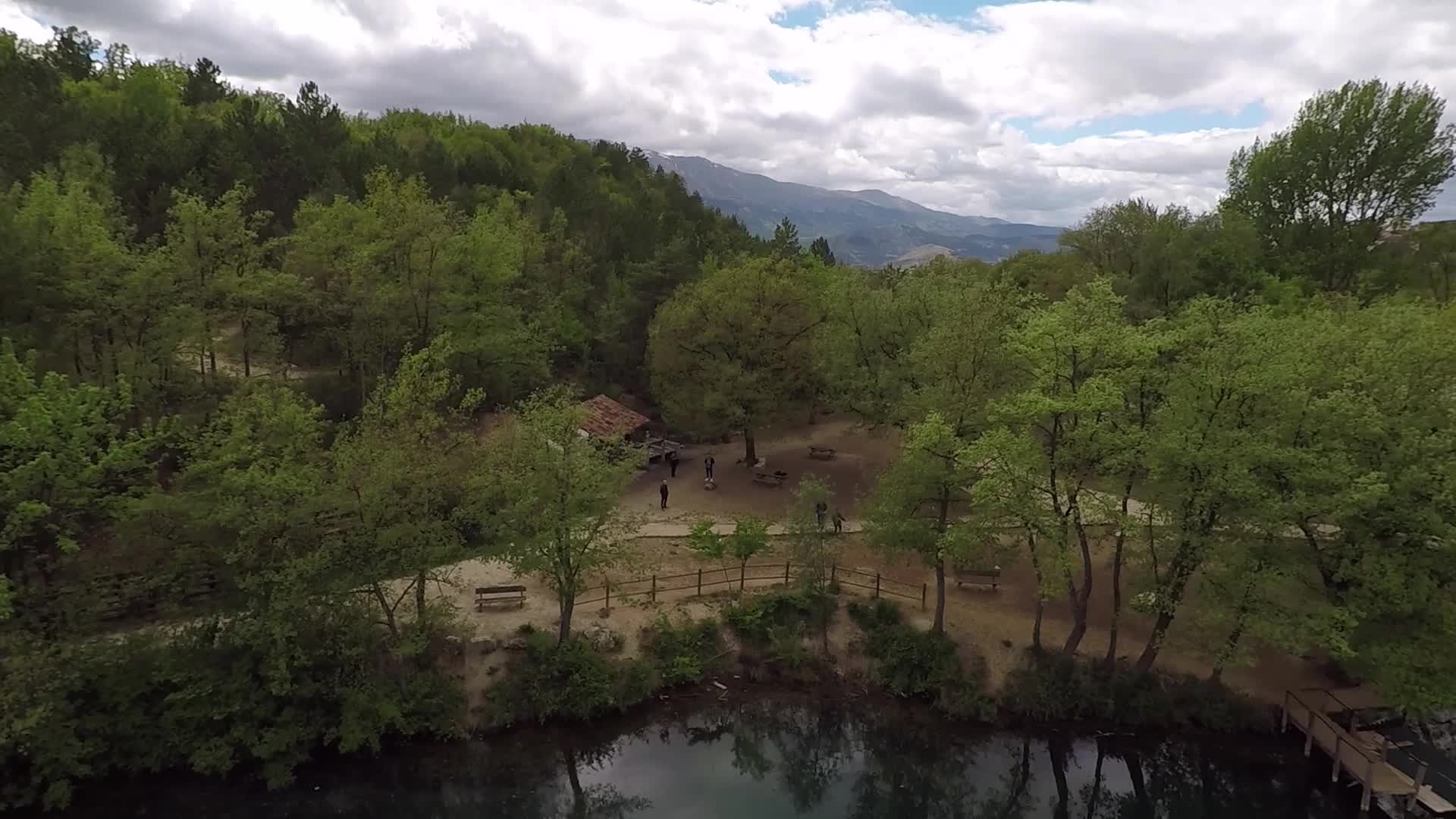 Sinizzo Lake In Abruzzo