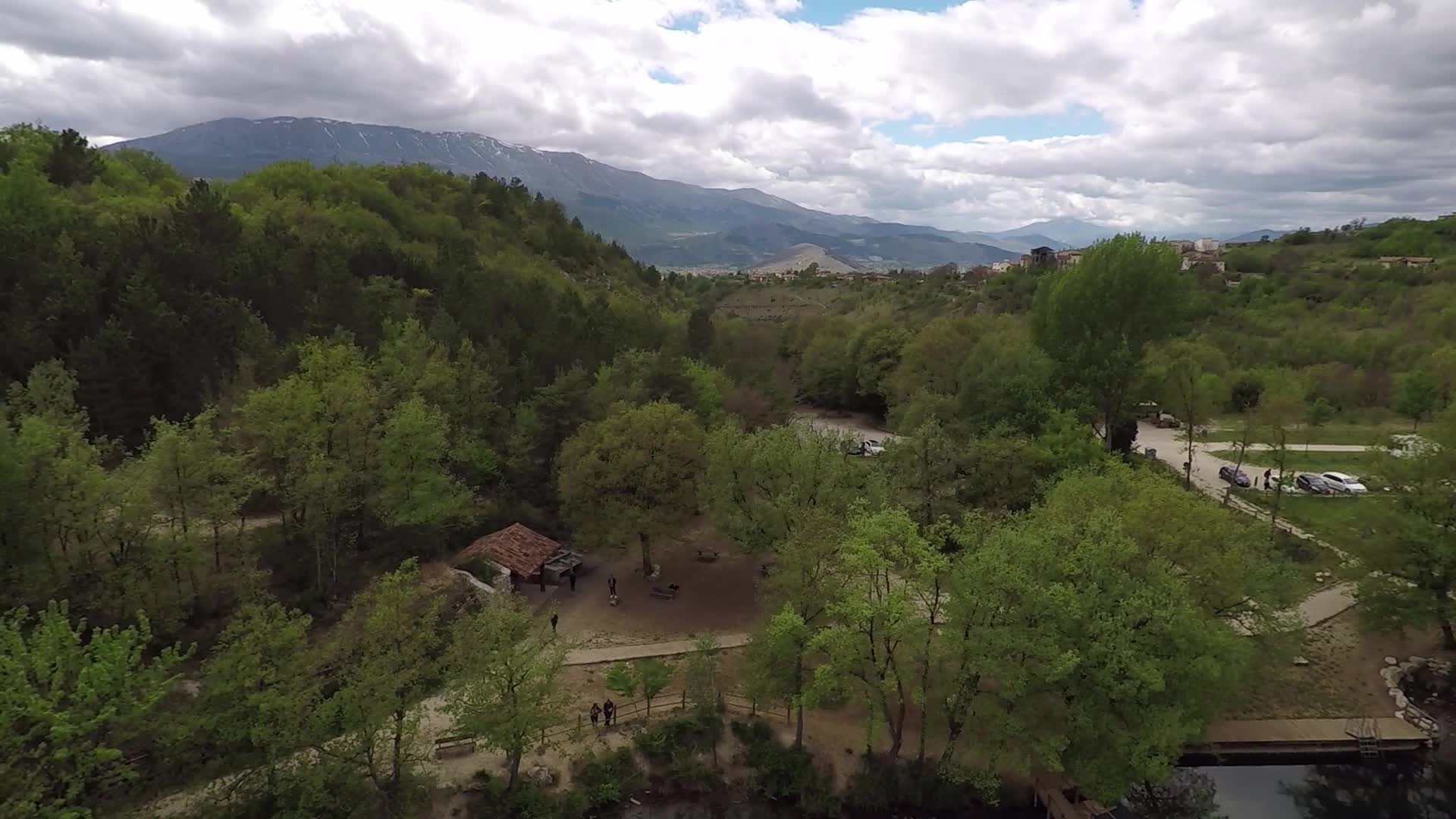 Sinizzo Lake In Abruzzo