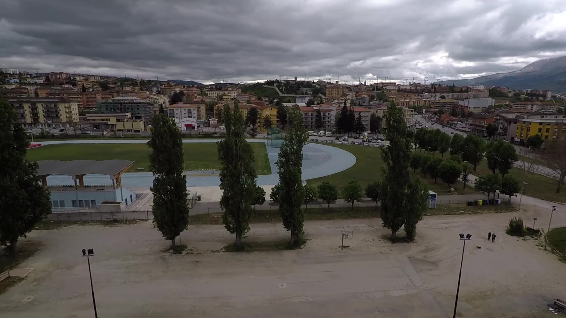 Drone View Of L'Aquila