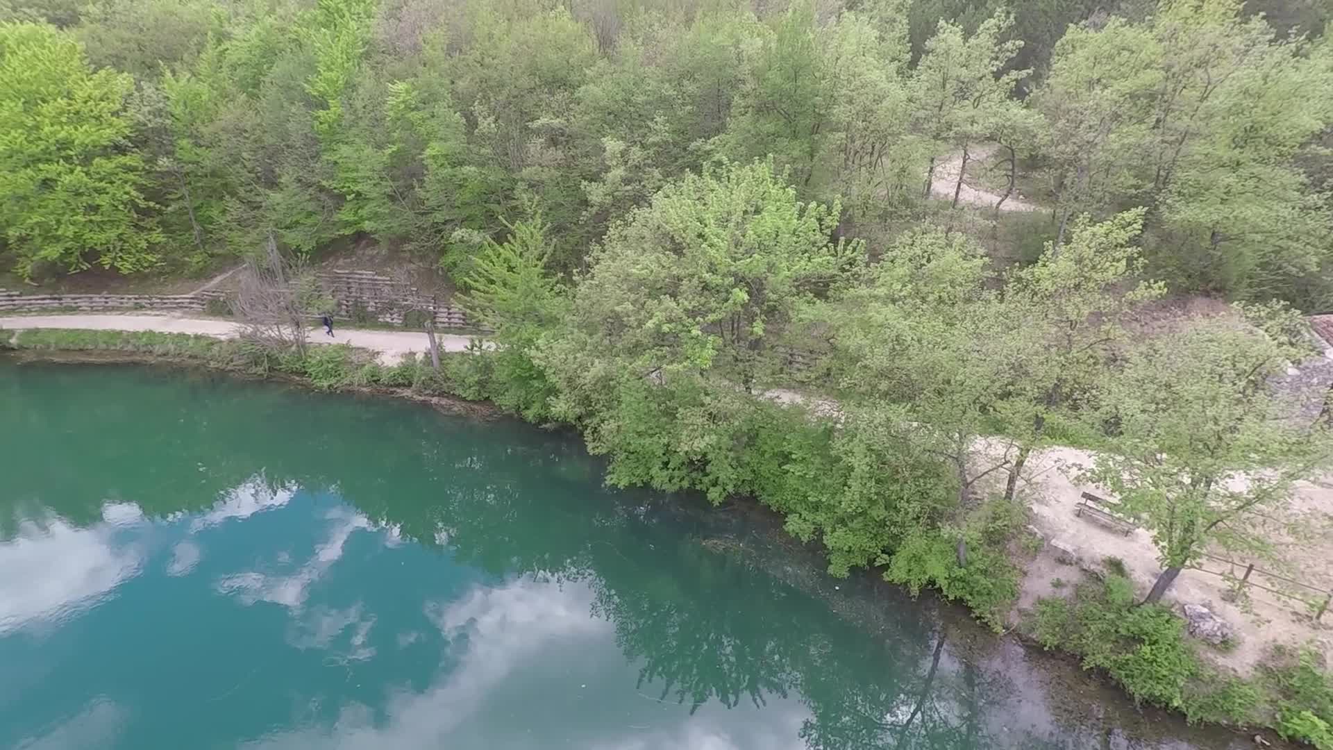 Sinizzo Lake In Abruzzo