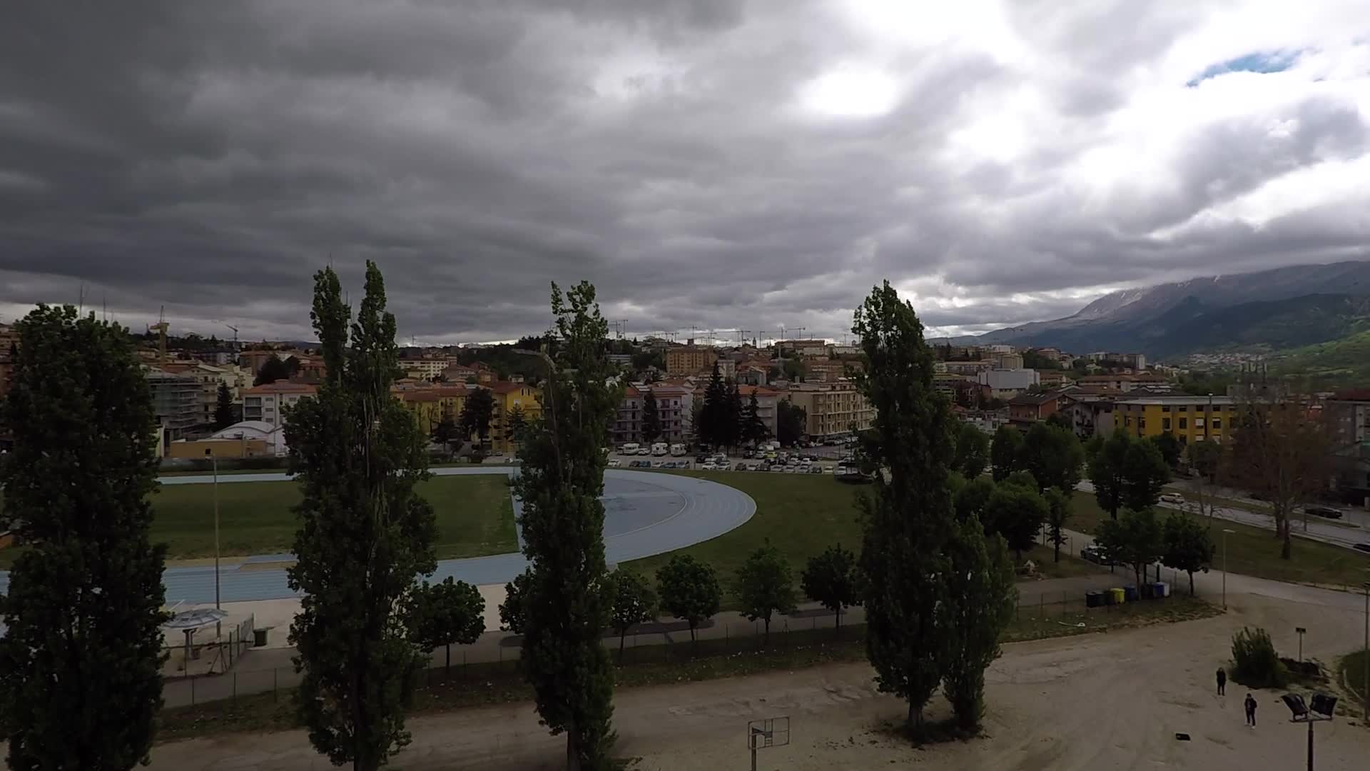 Drone View Of L'Aquila