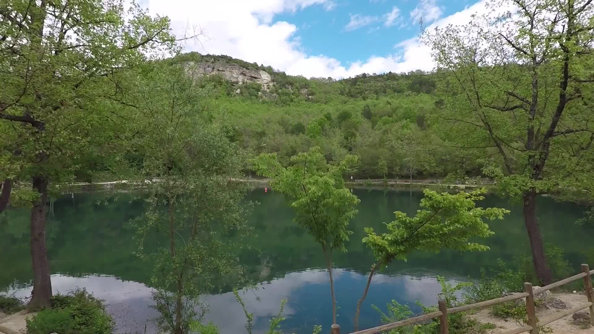 Sinizzo Lake In Abruzzo