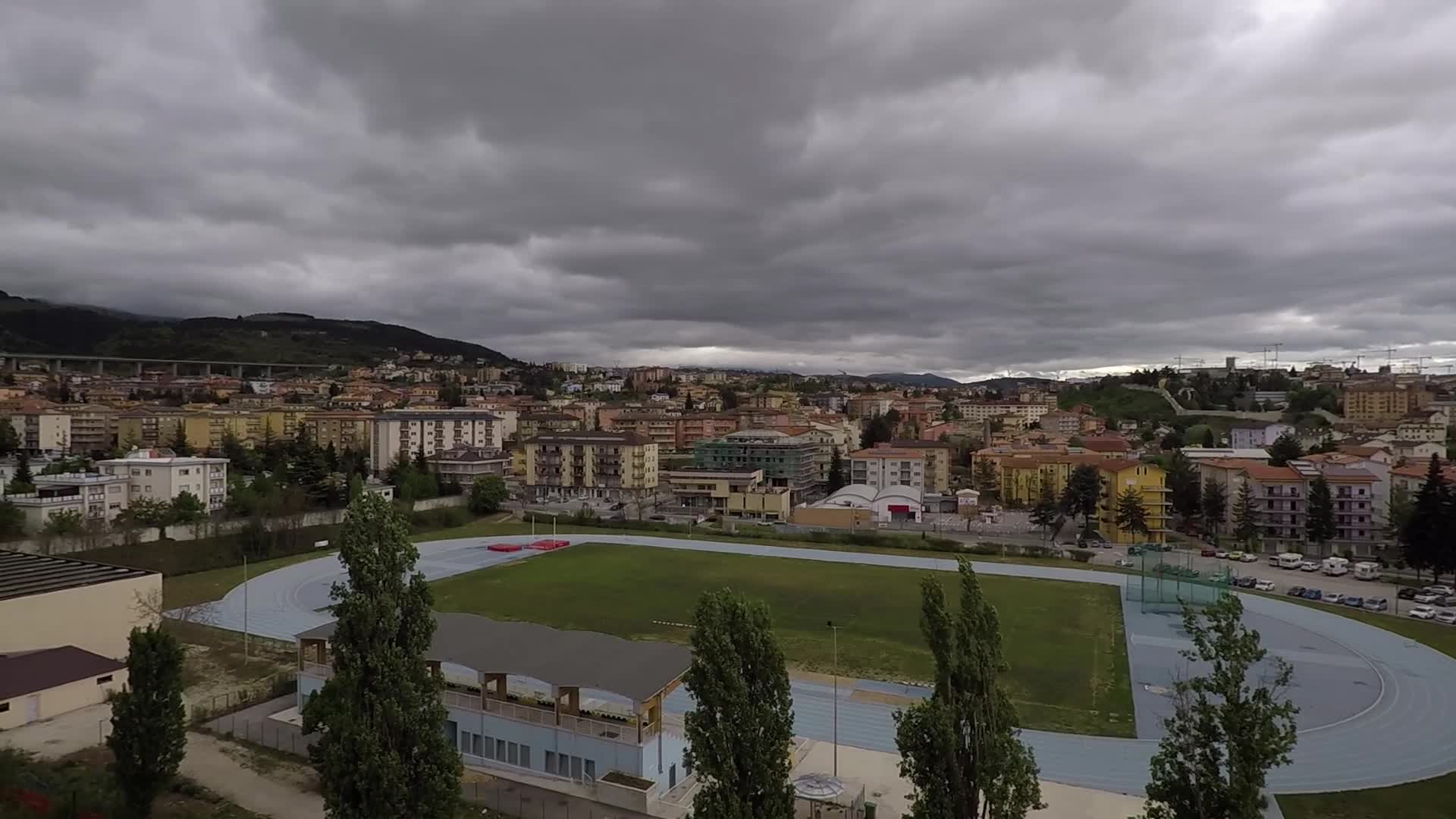 Drone View Of L'Aquila