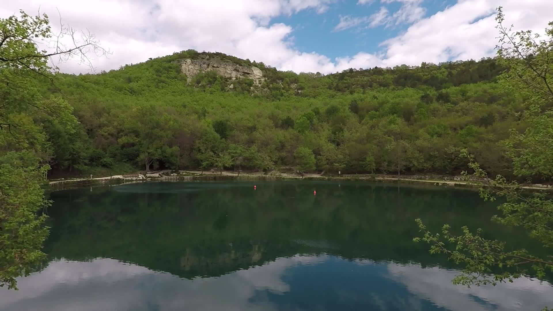 Sinizzo Lake In Abruzzo