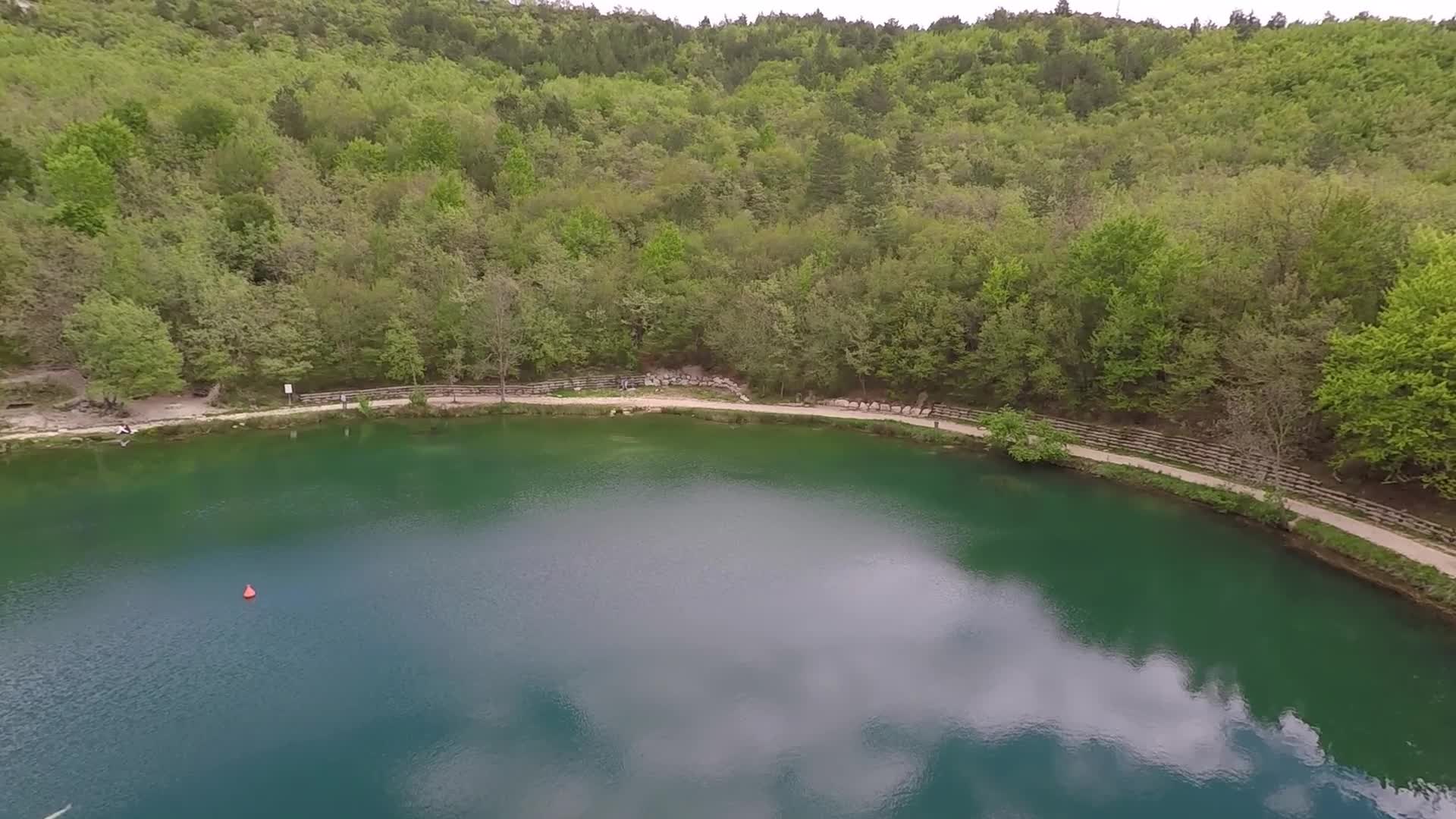 Sinizzo Lake In Abruzzo