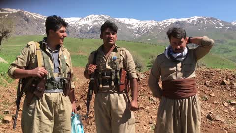 PDKI Training Near Iranian Border