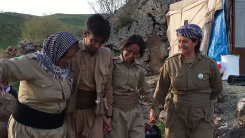 PDKI Training Near Iranian Border