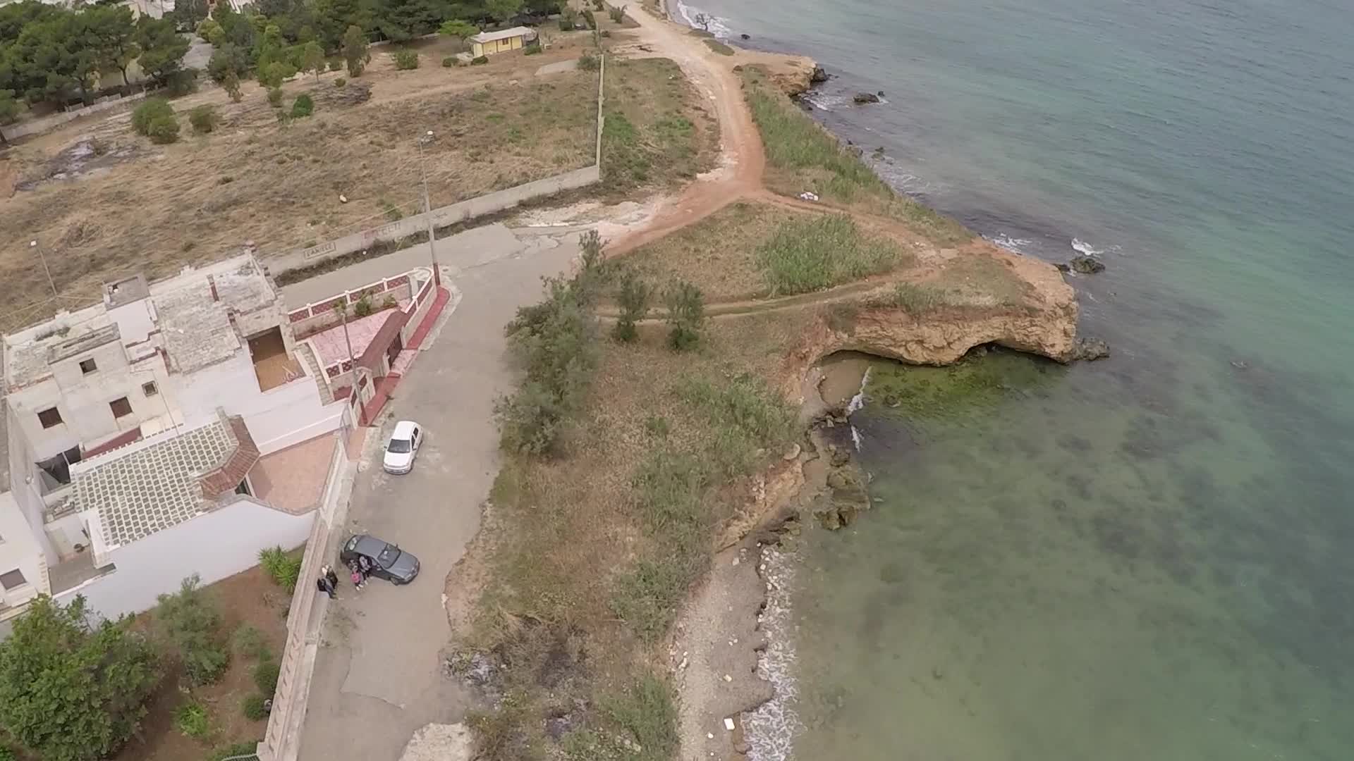 Drone images of Torre San Gennaro Beach