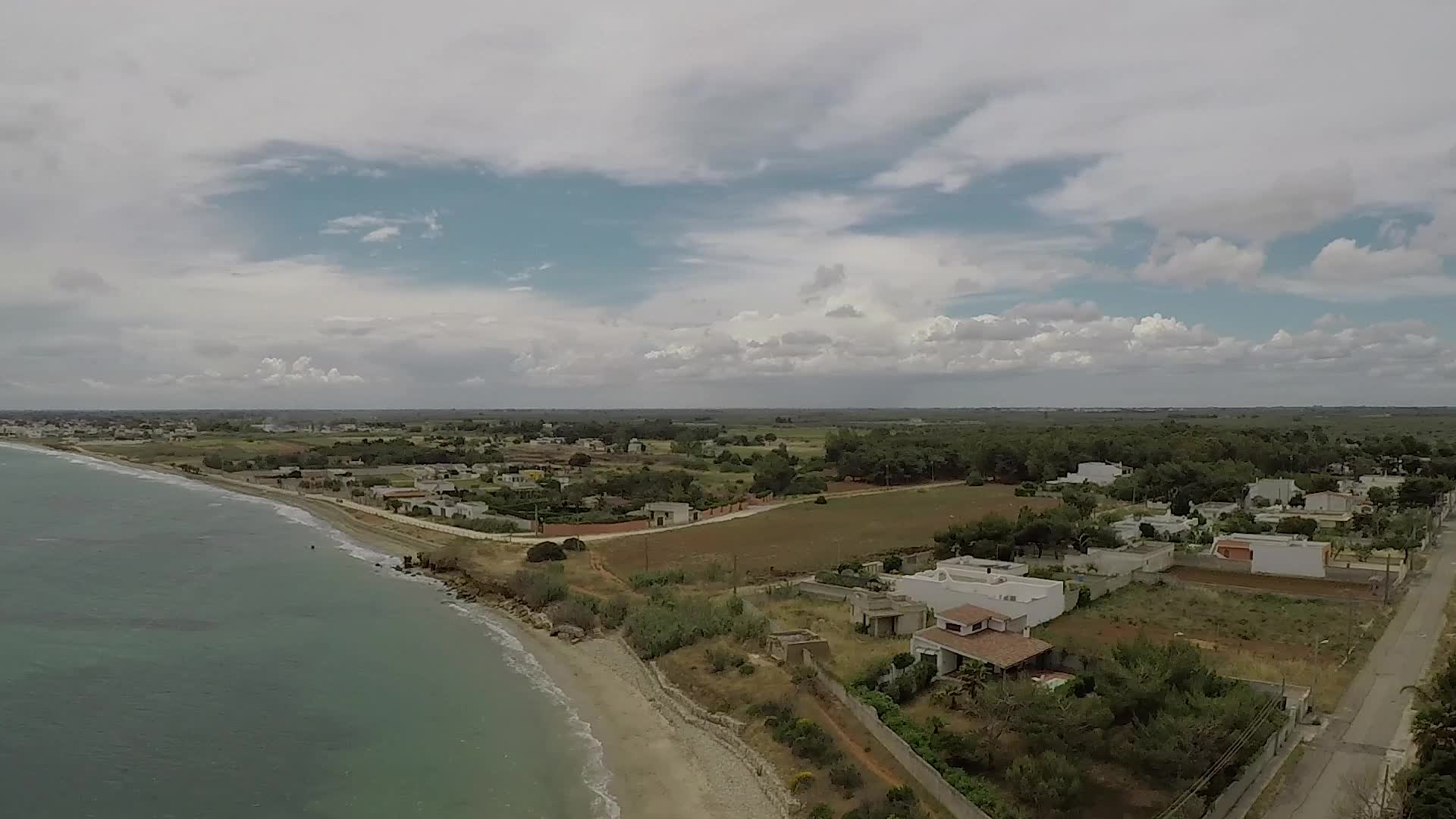 Drone images of Torre San Gennaro Beach