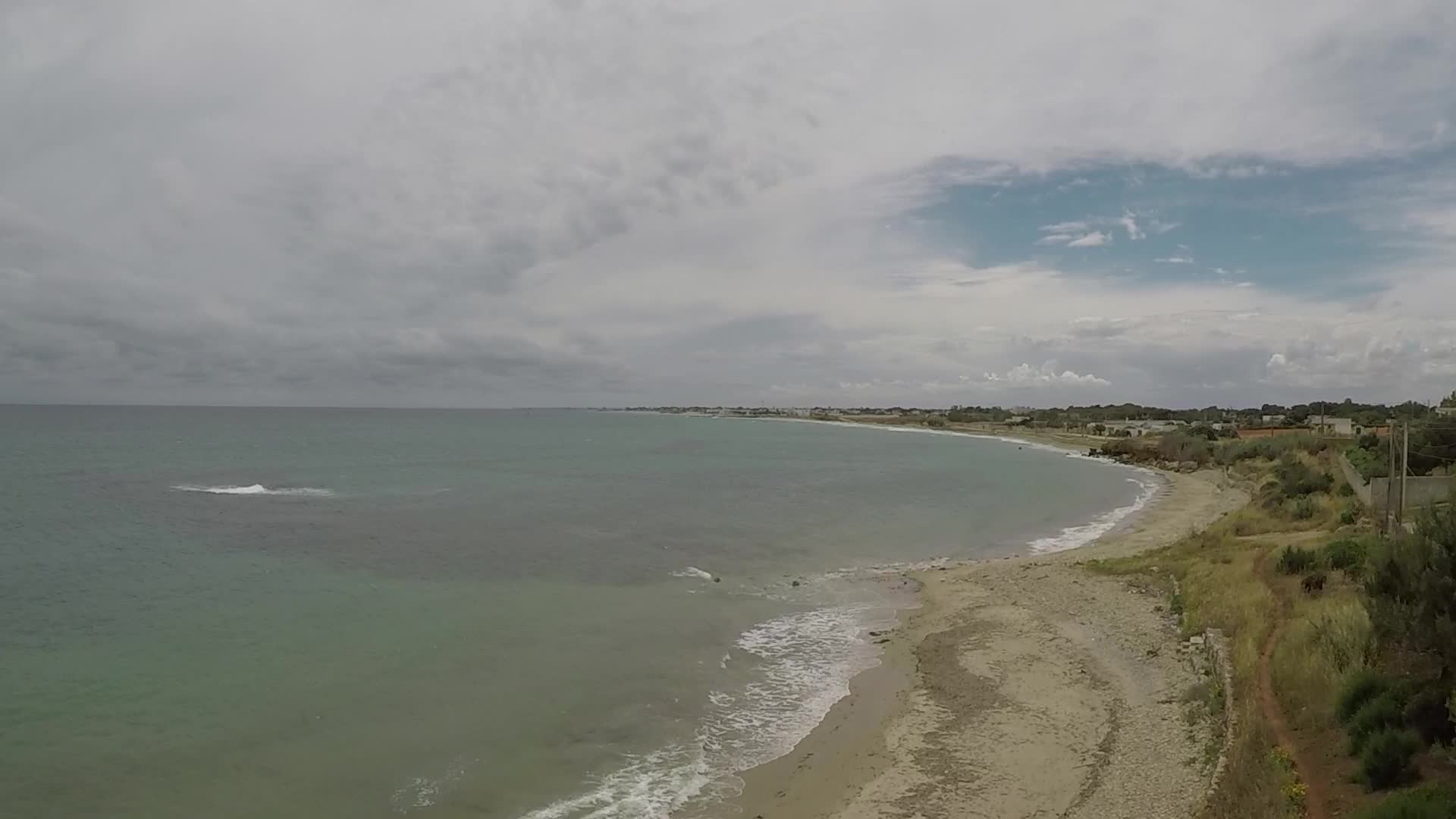 Drone images of Torre San Gennaro Beach