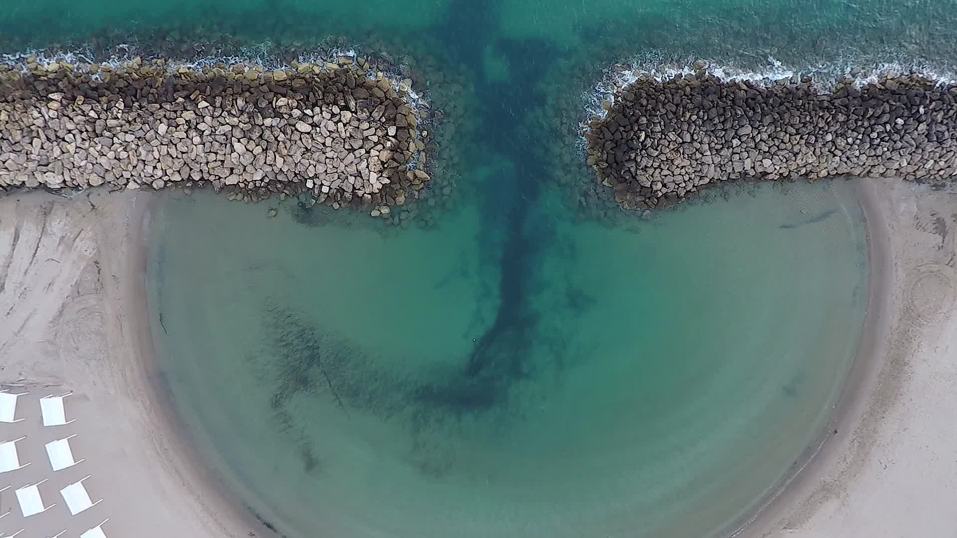 Drone images of Campo Di Mare Beach